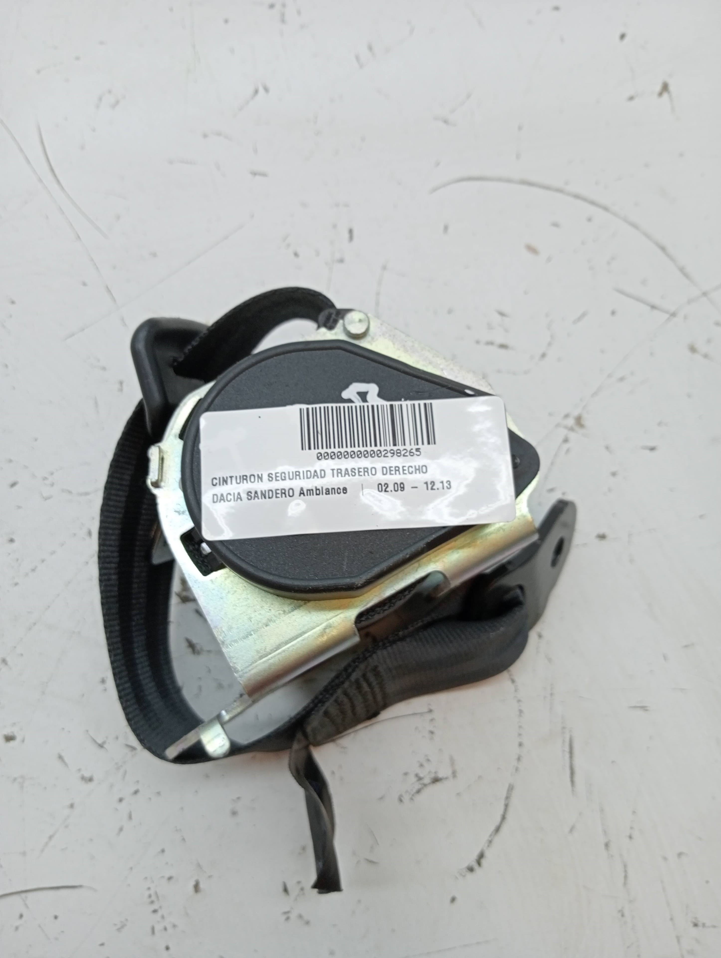 Cinturon seguridad trasero derecho DACIA SANDERO