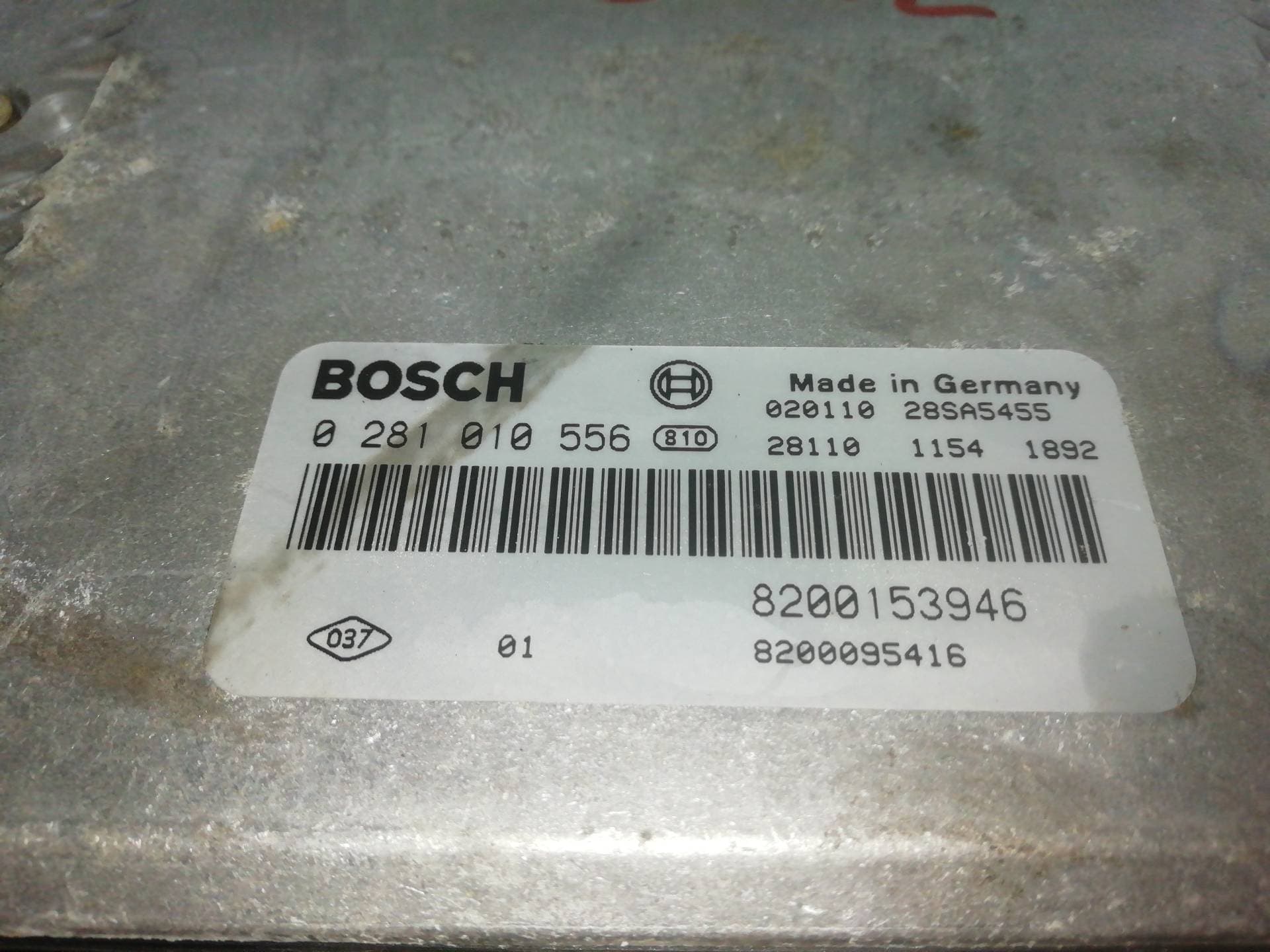Centralita motor uce RENAULT LAGUNA II (BG0) 2