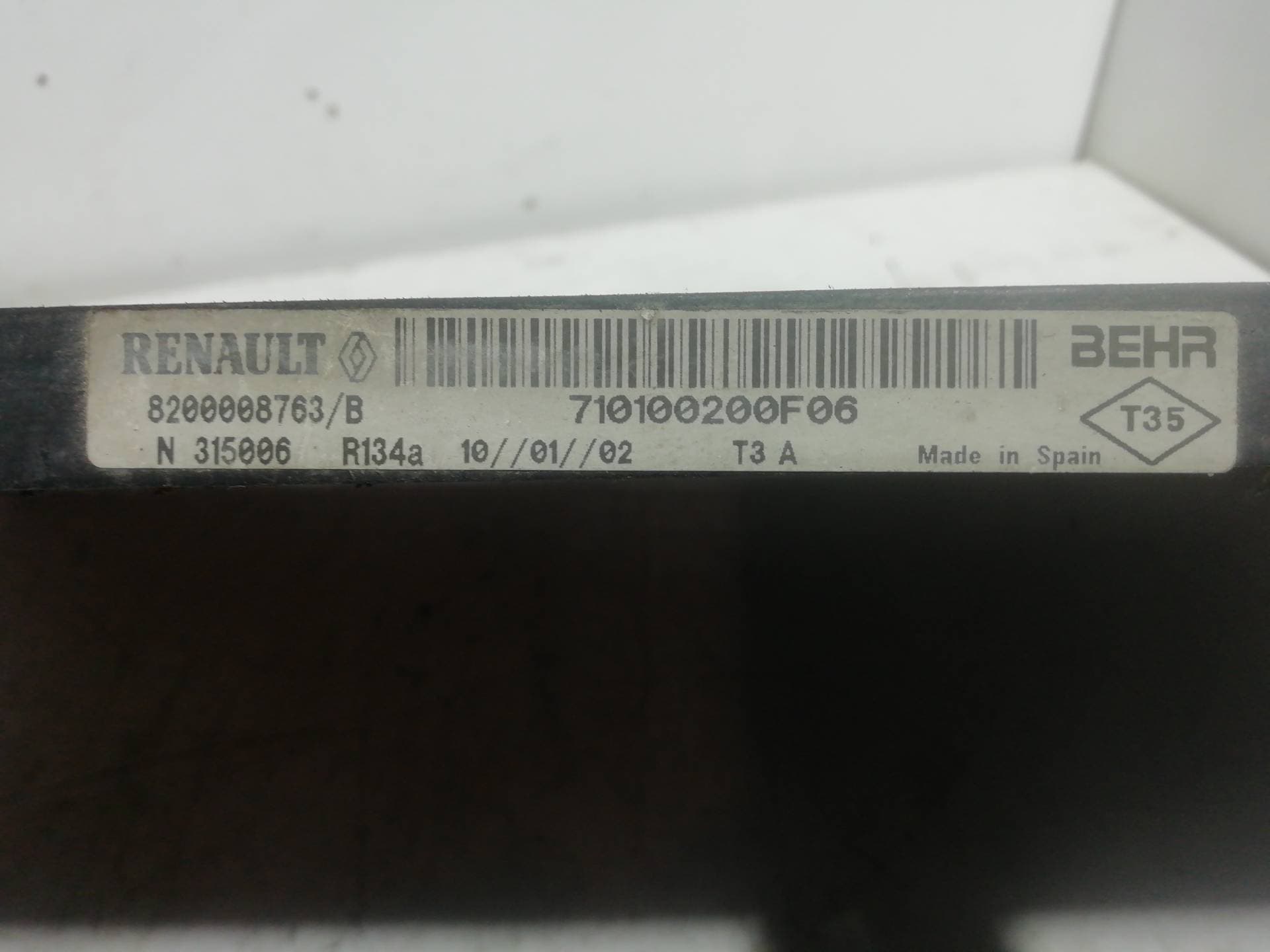 Recambio RENAULT LAGUNA II (BG0) ref. 8200008763B 2