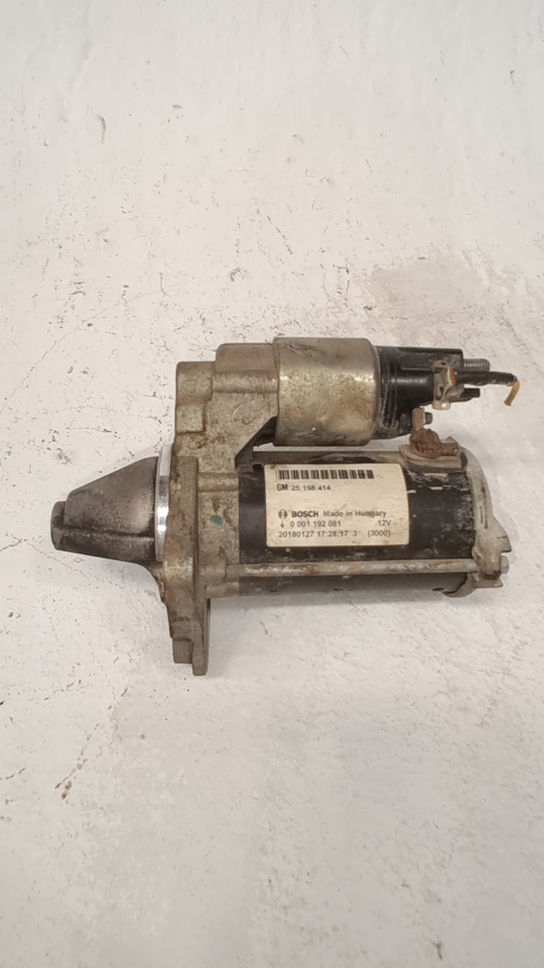 Motor arranque OPEL CORSA E 5