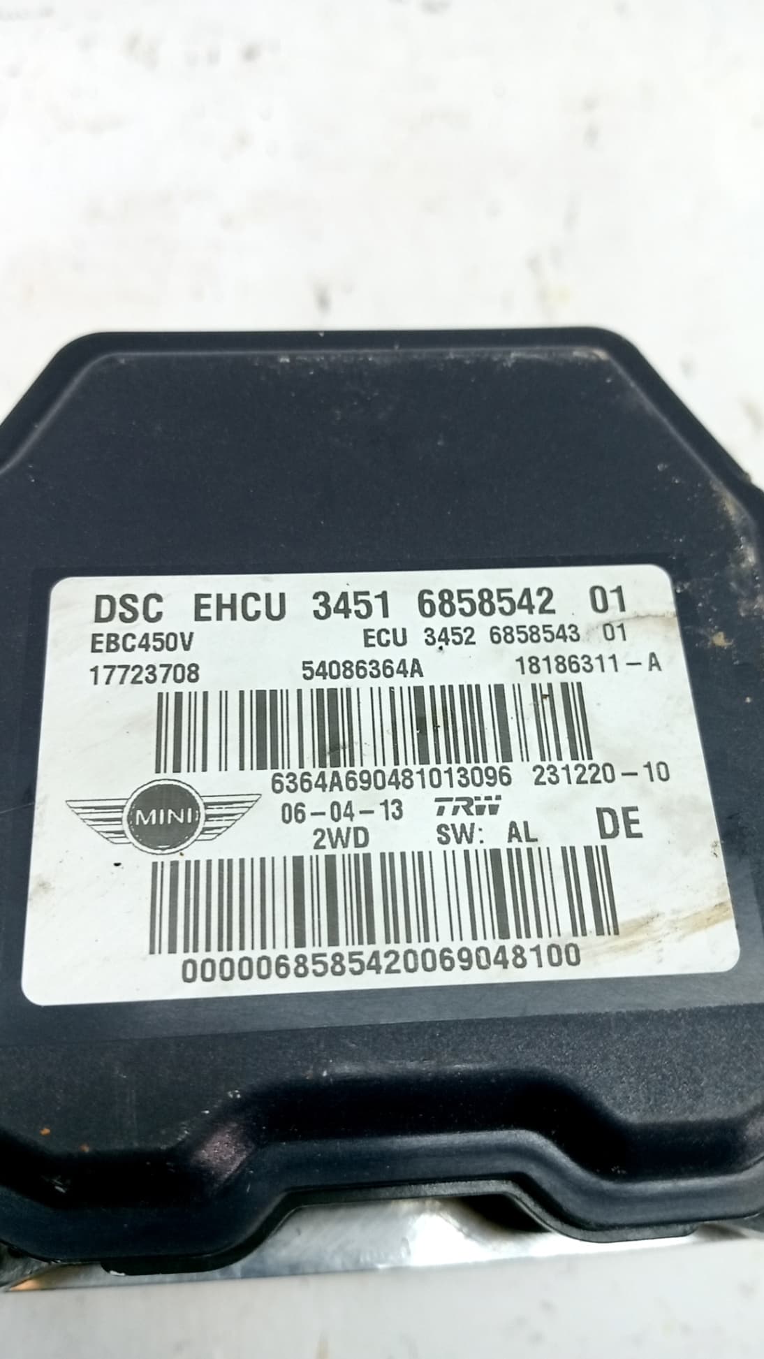 Abs MINI COUNTRYMAN (R60) 2