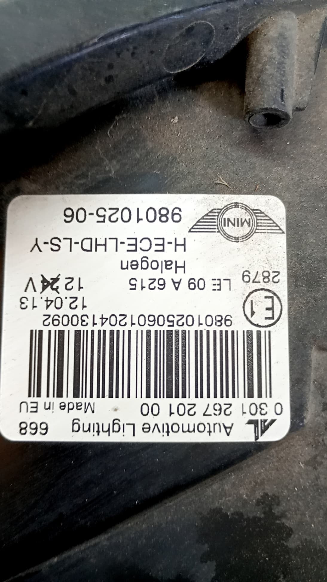 Faro izquierdo MINI COUNTRYMAN (R60) 2