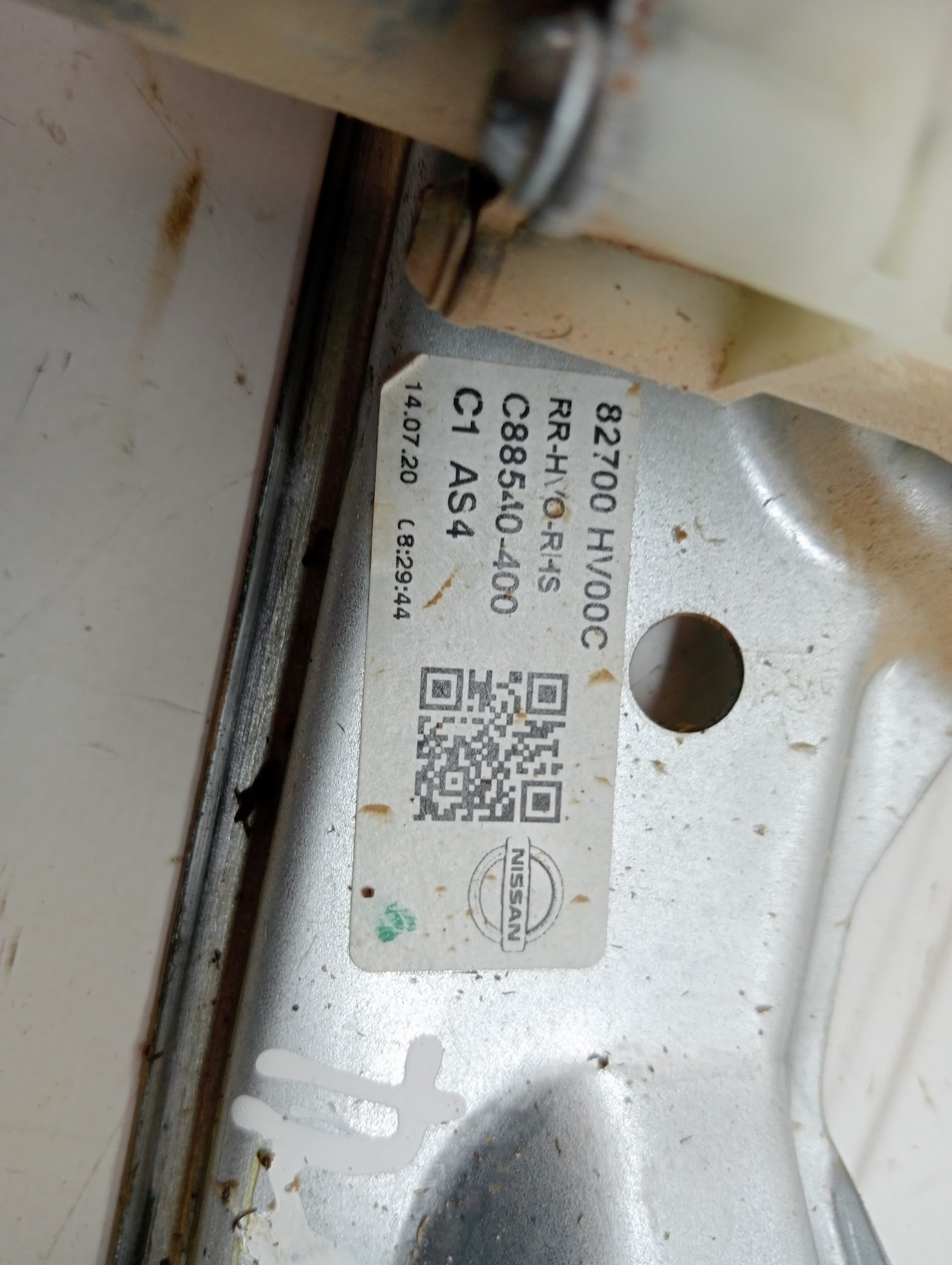Elevalunas trasero derecho NISSAN QASHQAI (J11) 3