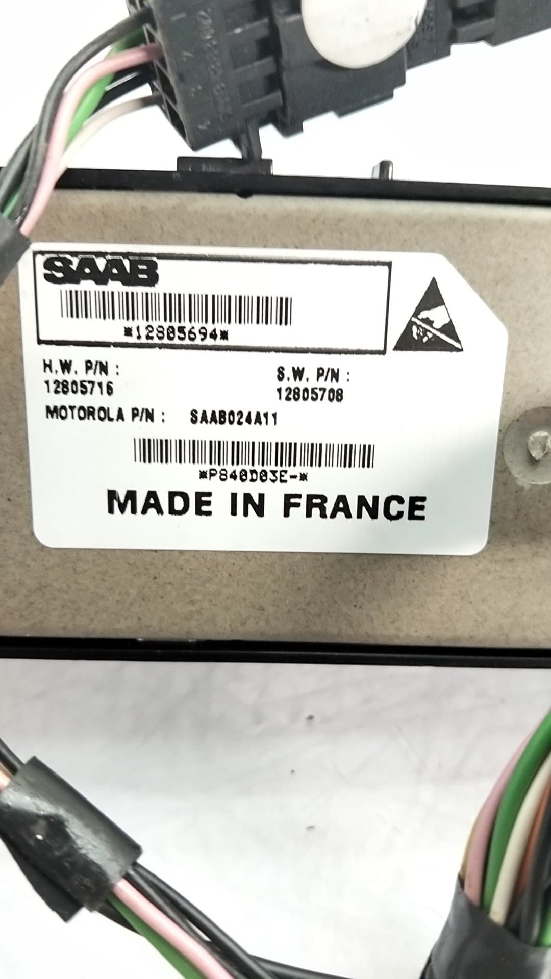 Mando elevalunas delantero derecho SAAB 9-3 (YS3F, E79, D79, D75) 2
