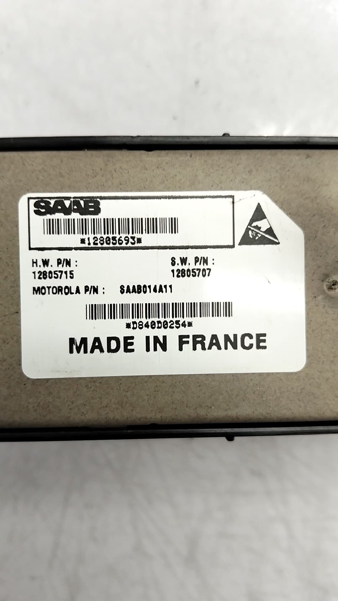 Mando elevalunas delantero izquierdo SAAB 9-3 (YS3F, E79, D79, D75) 2