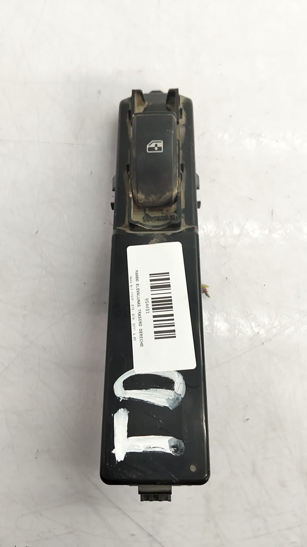Mando elevalunas trasero derecho SAAB 9-3 (YS3F, E79, D79, D75) 2