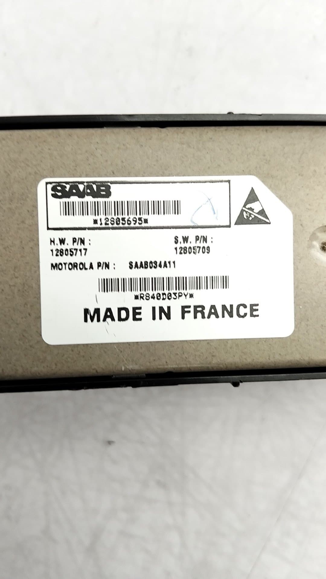 Mando elevalunas trasero izquierdo SAAB 9-3 (YS3F, E79, D79, D75) 3