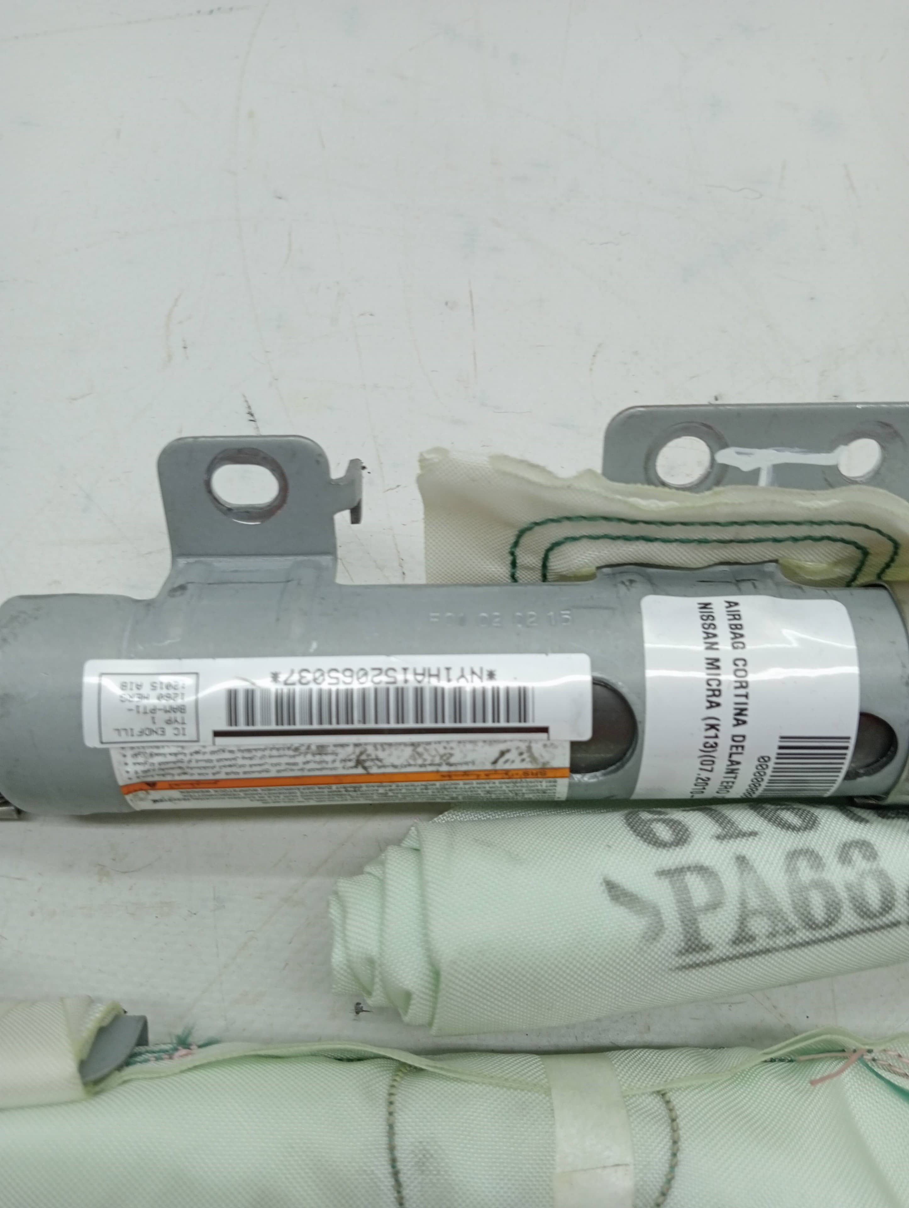 Airbag cortina delantero izquierdo NISSAN MICRA (K13) 3