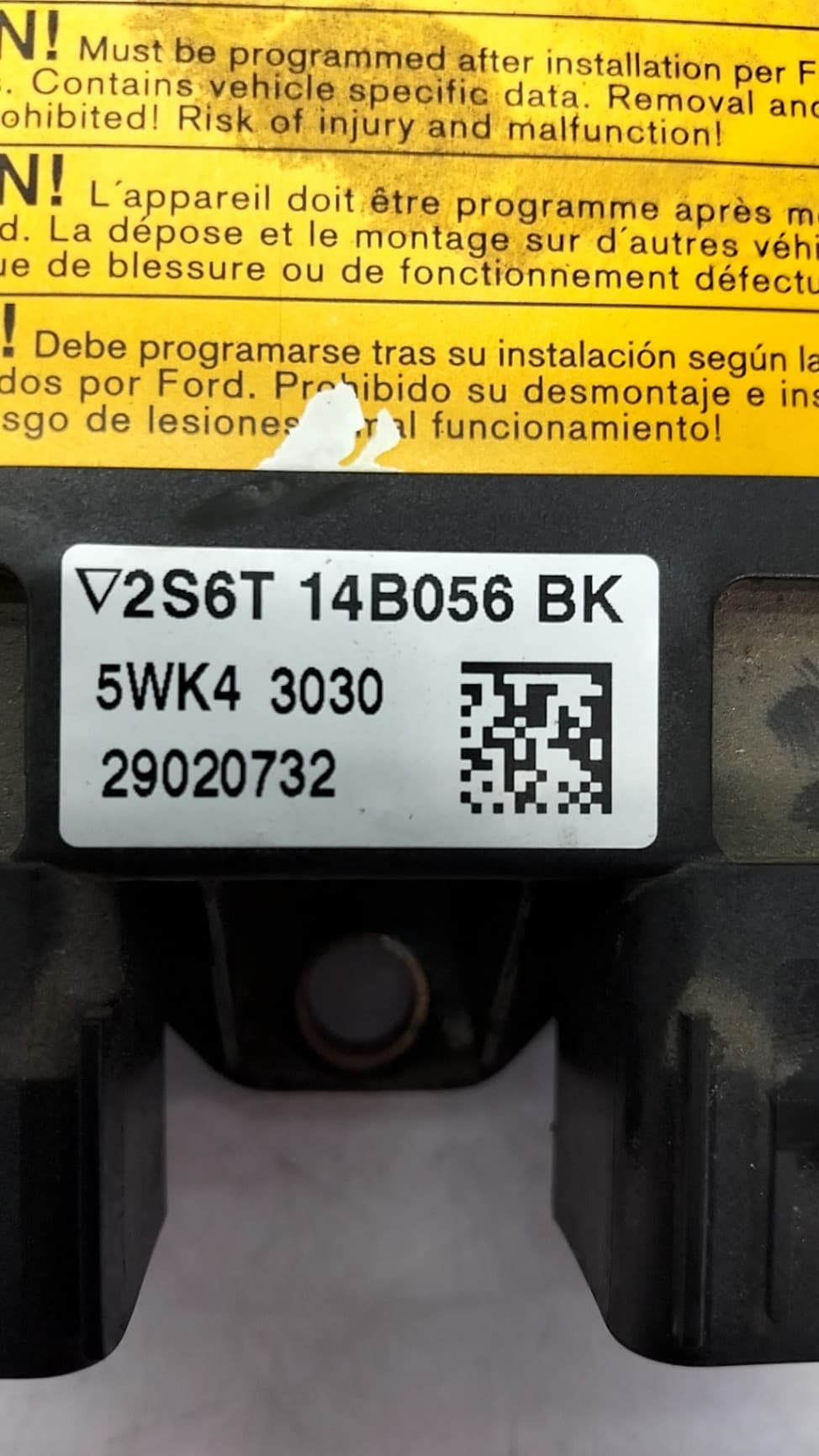 Centralita airbag FORD FIESTA (CBK) 2