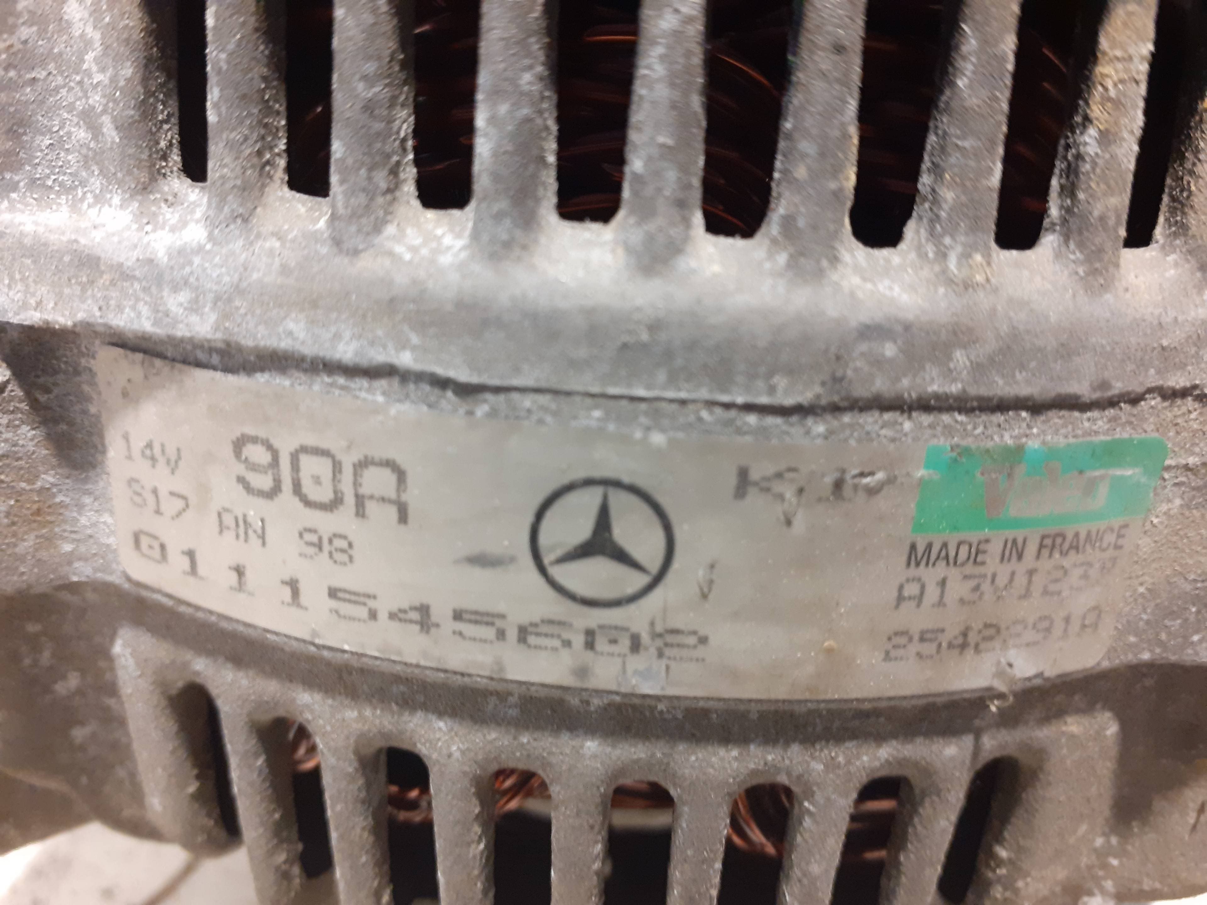 Alternador MERCEDES-BENZ CLASE A (W168) 2