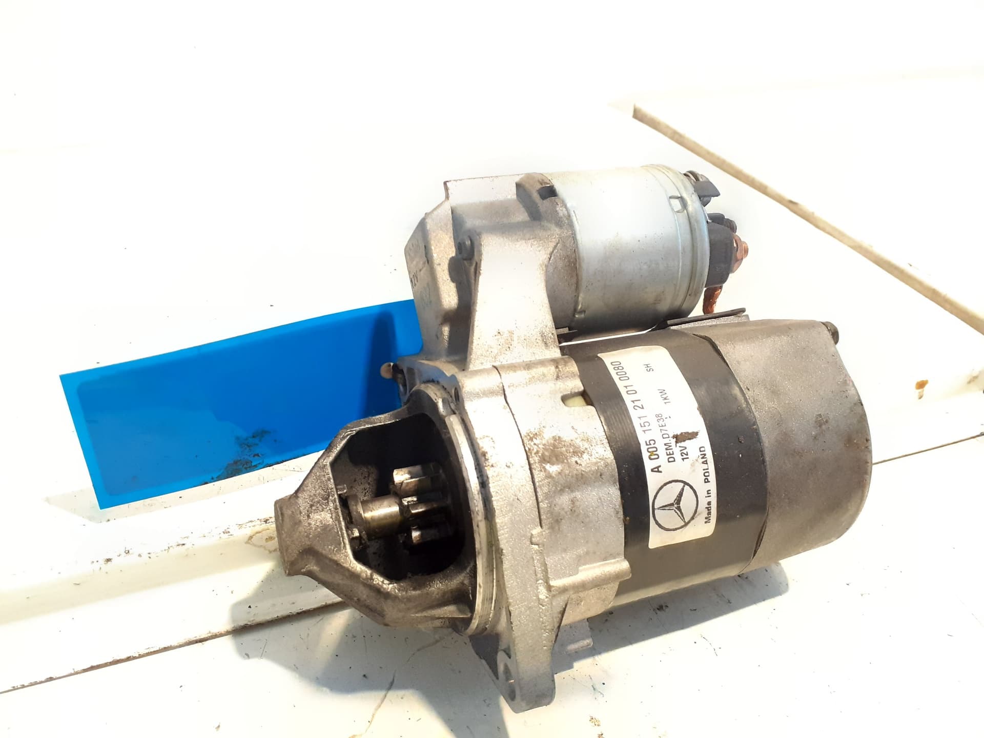 Motor arranque MERCEDES-BENZ CLASE A (W168) 2