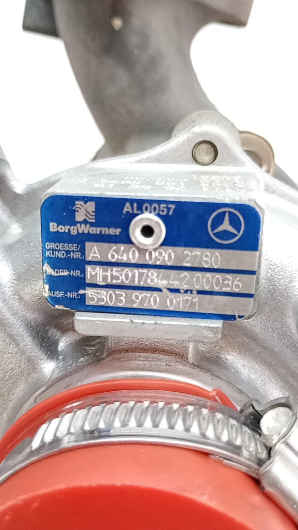 Turbocompresor MERCEDES-BENZ CLASE A (W169) 4