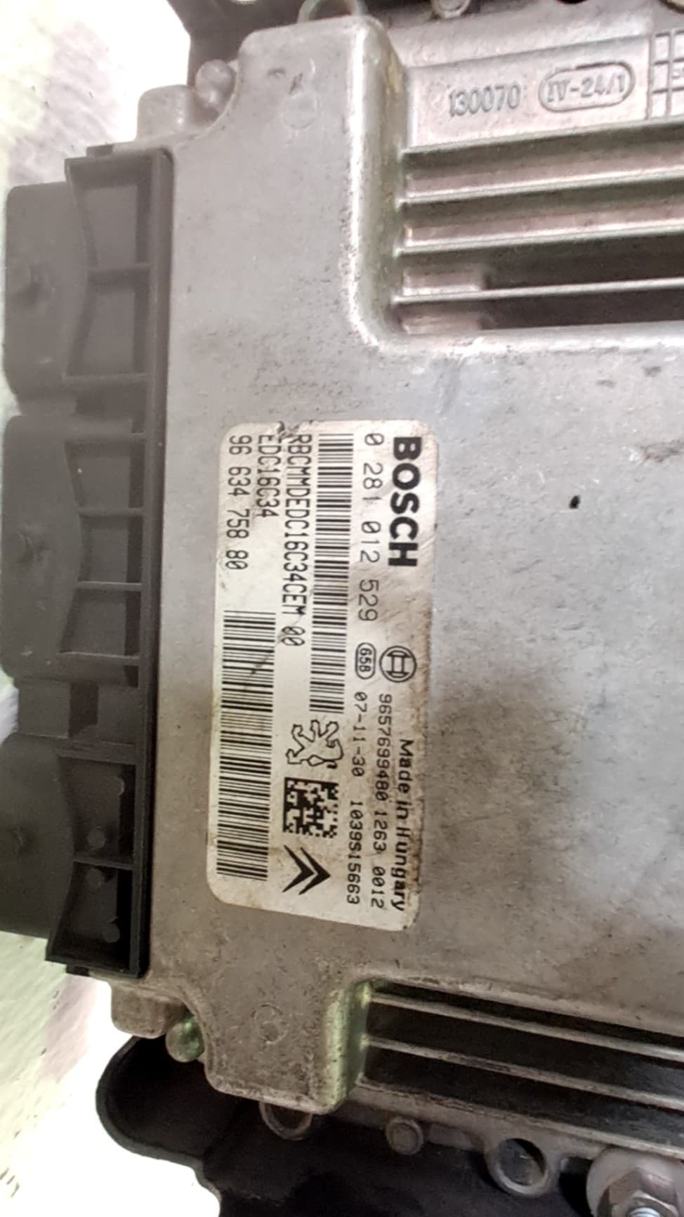 Centralita motor uce PEUGEOT 207 3