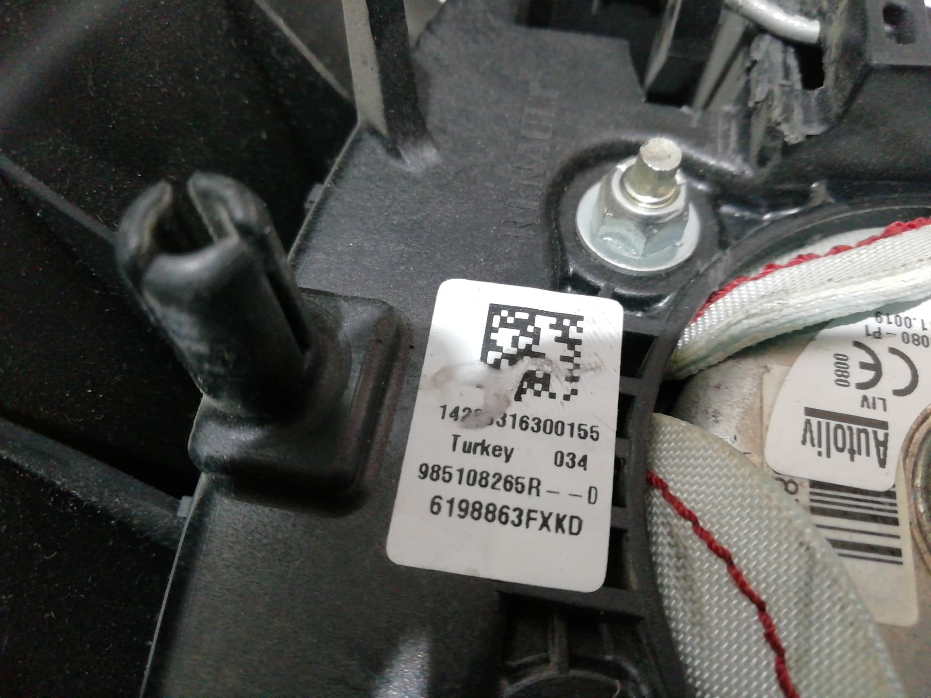 Kit airbag RENAULT CLIO IV 5
