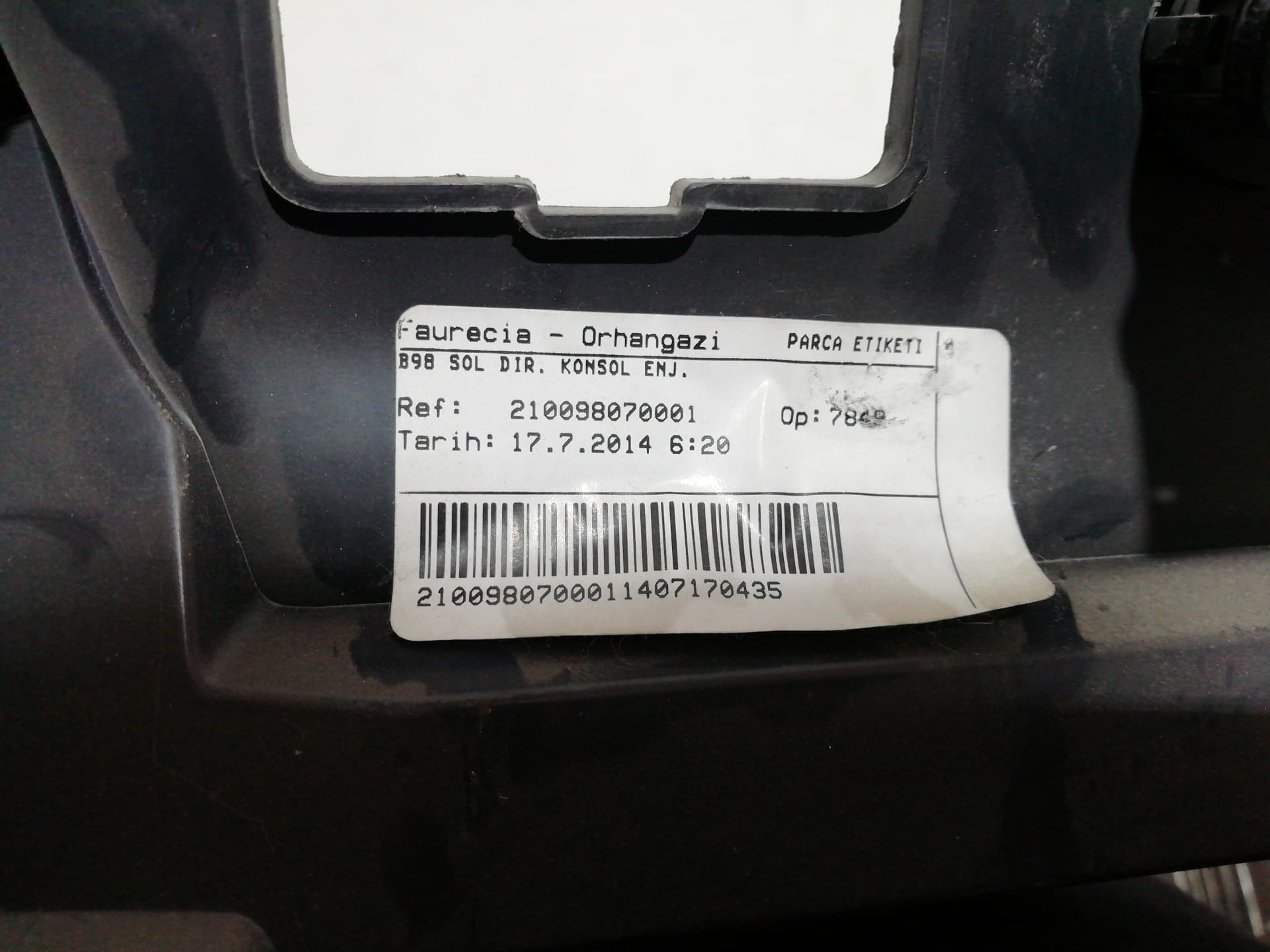 Consola central RENAULT CLIO IV 4