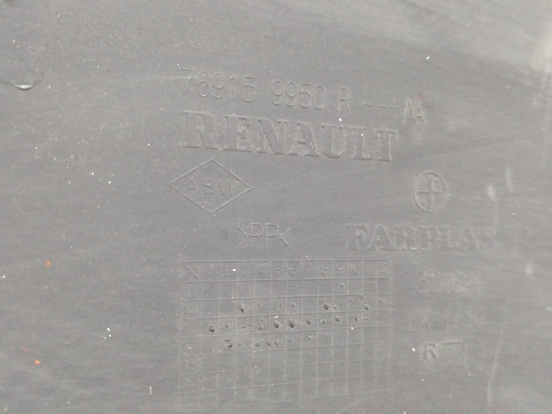 Plastico RENAULT CLIO IV 2