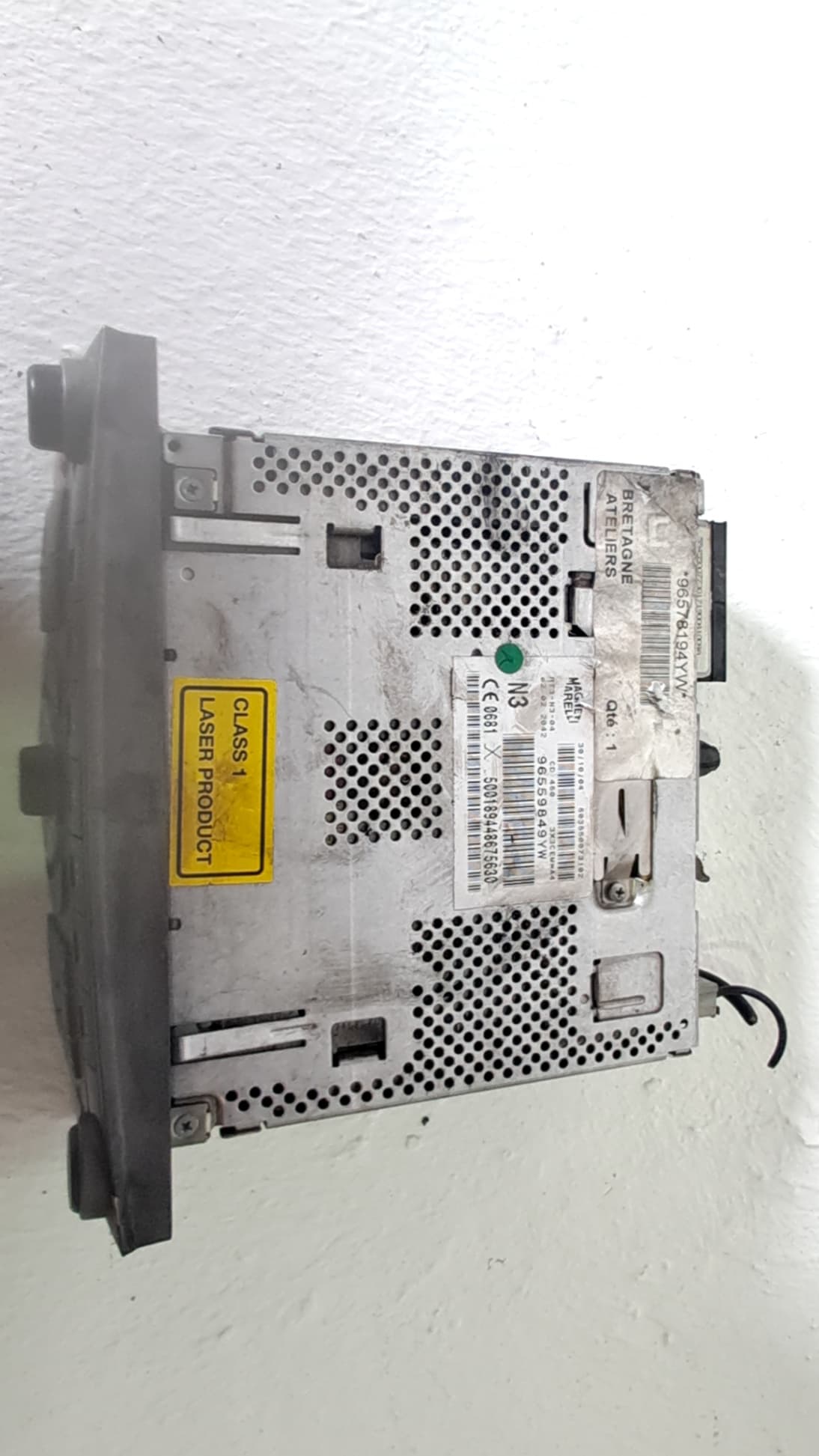 Sistema audio / radio cd CITROEN C5 BERLINA 3