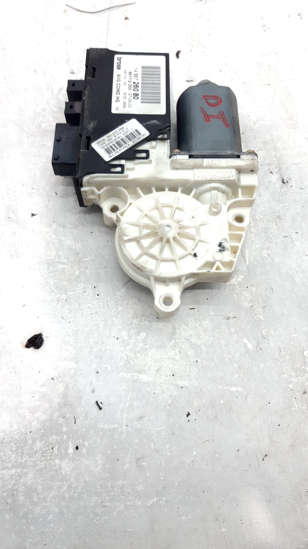 Motor elevalunas delantero izquierdo PEUGEOT 807