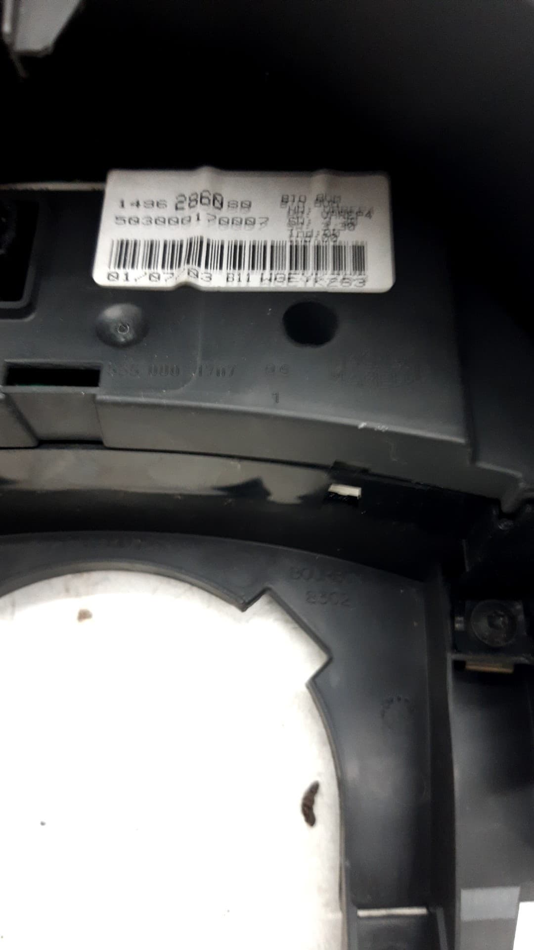 Cuadro instrumentos PEUGEOT 807 3