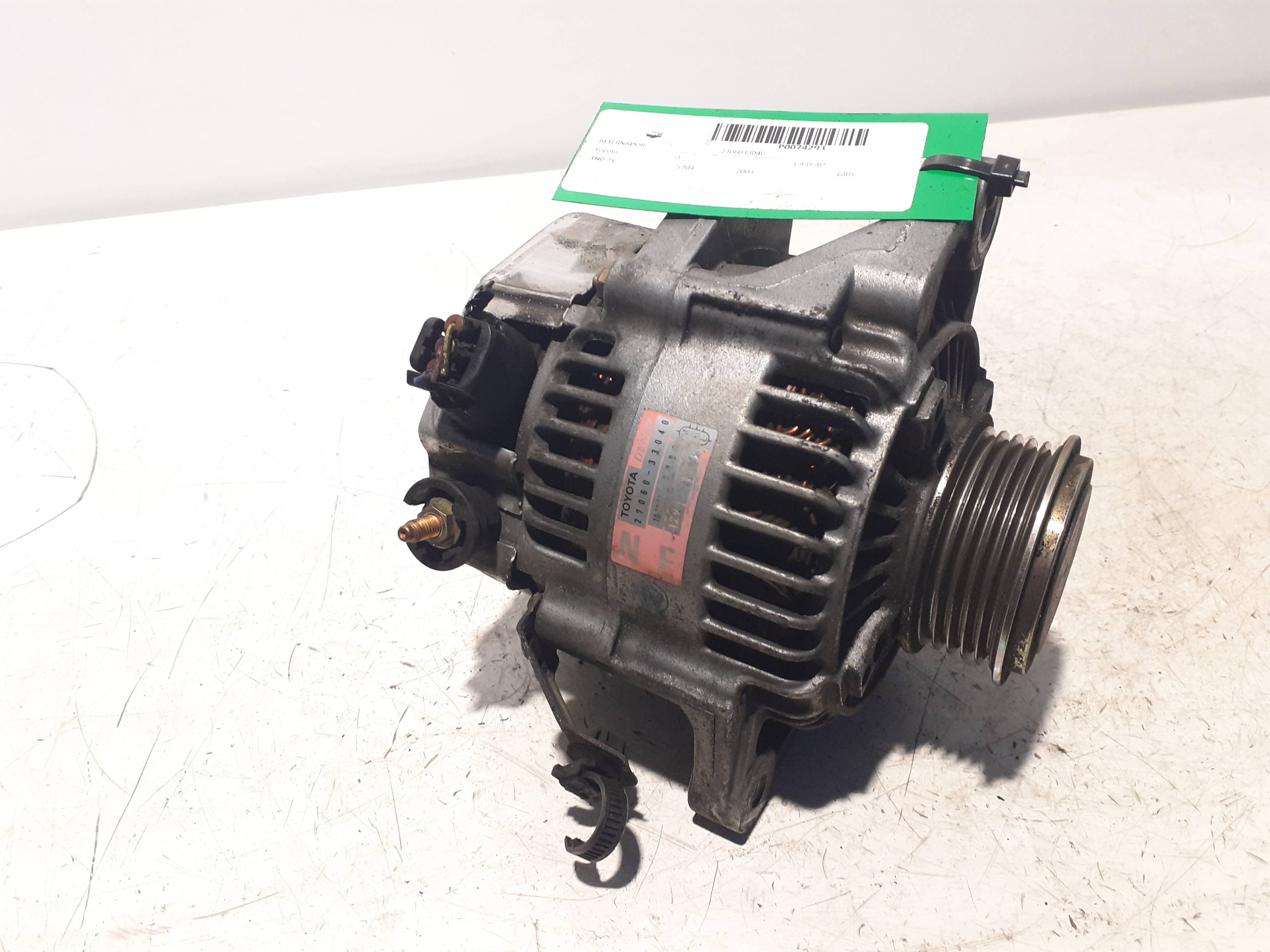 Alternador TOYOTA YARIS (NCP1/NLP1/SCP1) 4