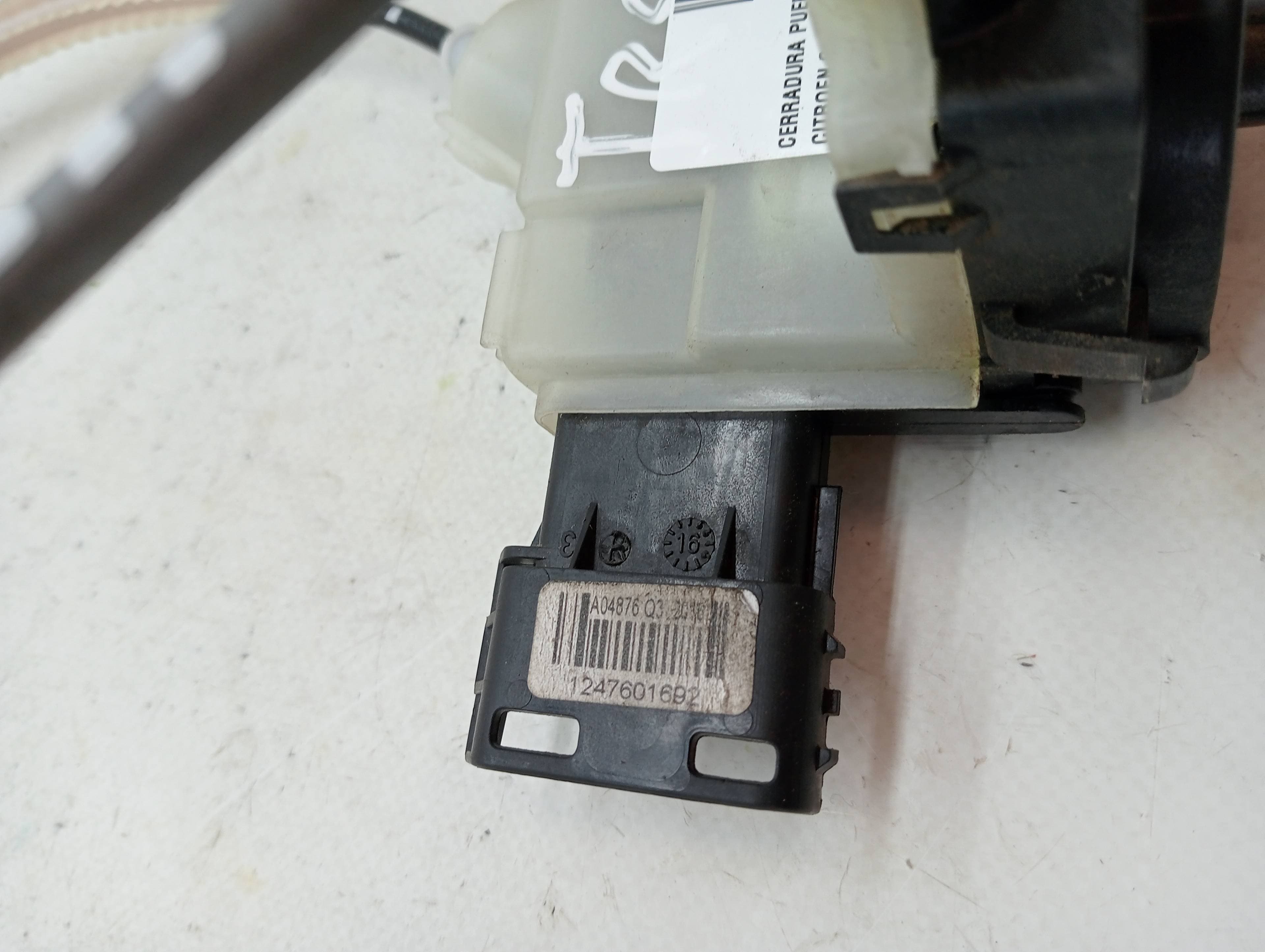 Cerradura puerta trasera izquierda CITROEN C-ELYSÉE 3