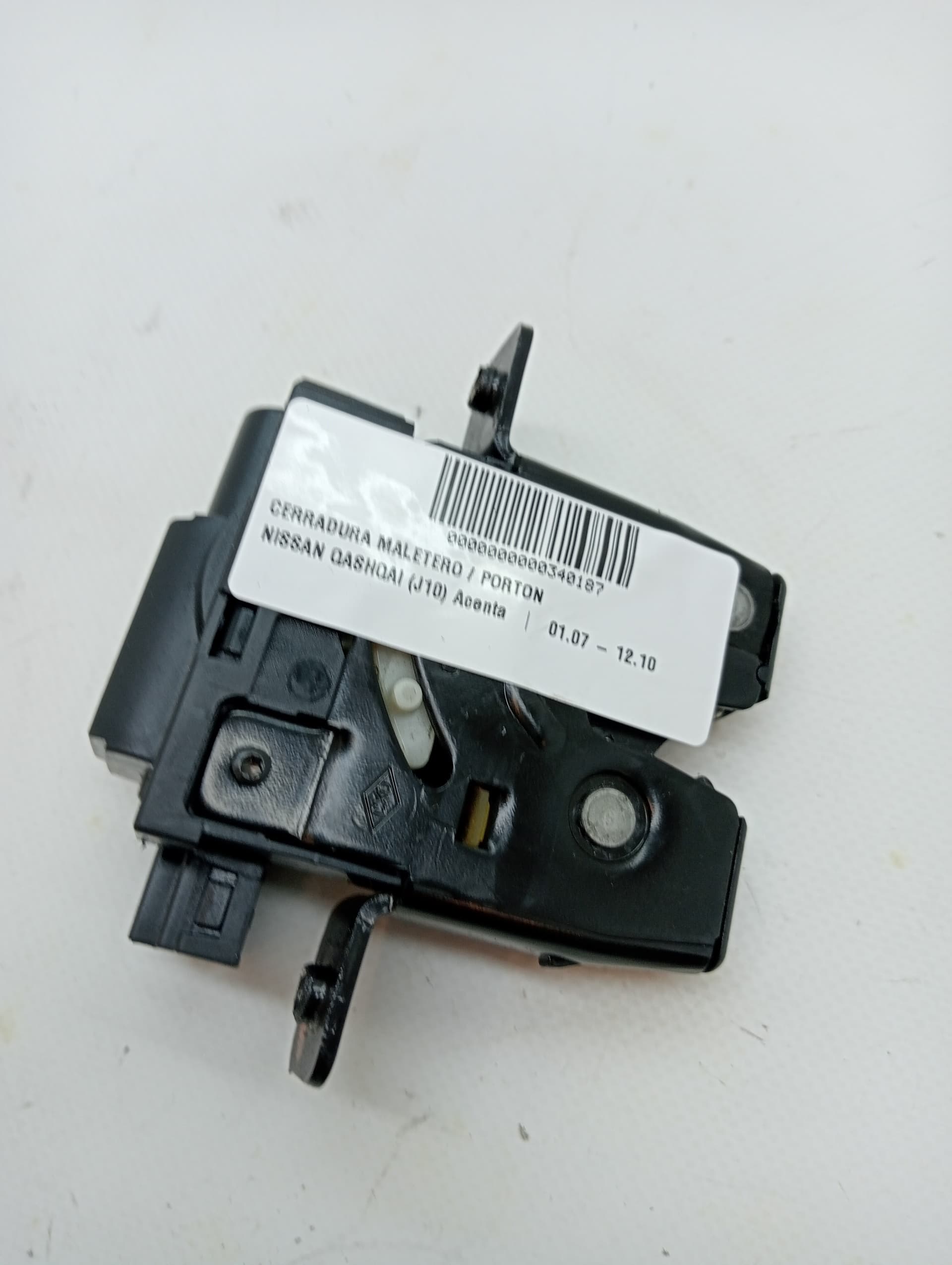 Cerradura maletero / porton NISSAN QASHQAI (J10)