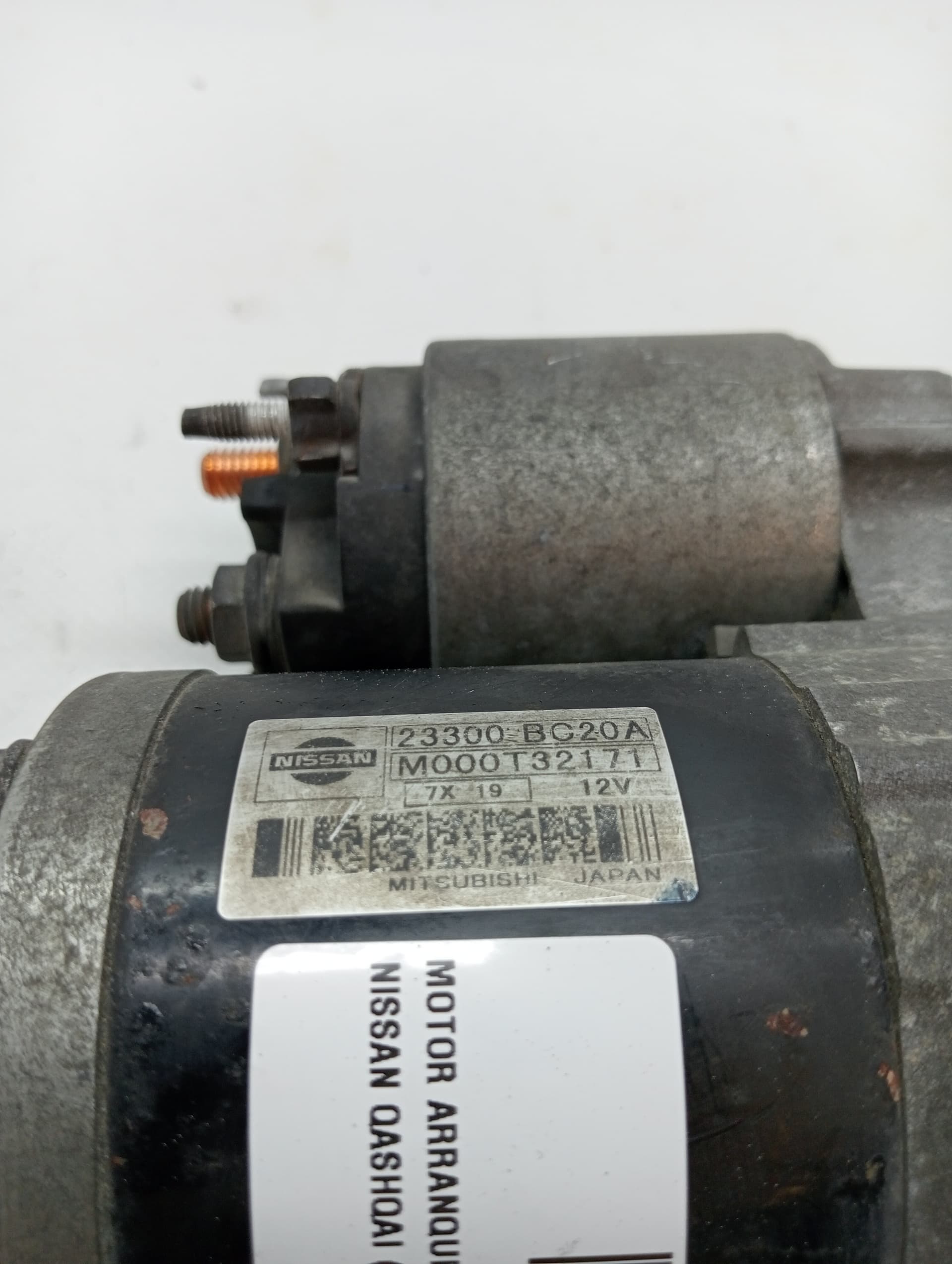 Motor arranque NISSAN QASHQAI (J10) 2