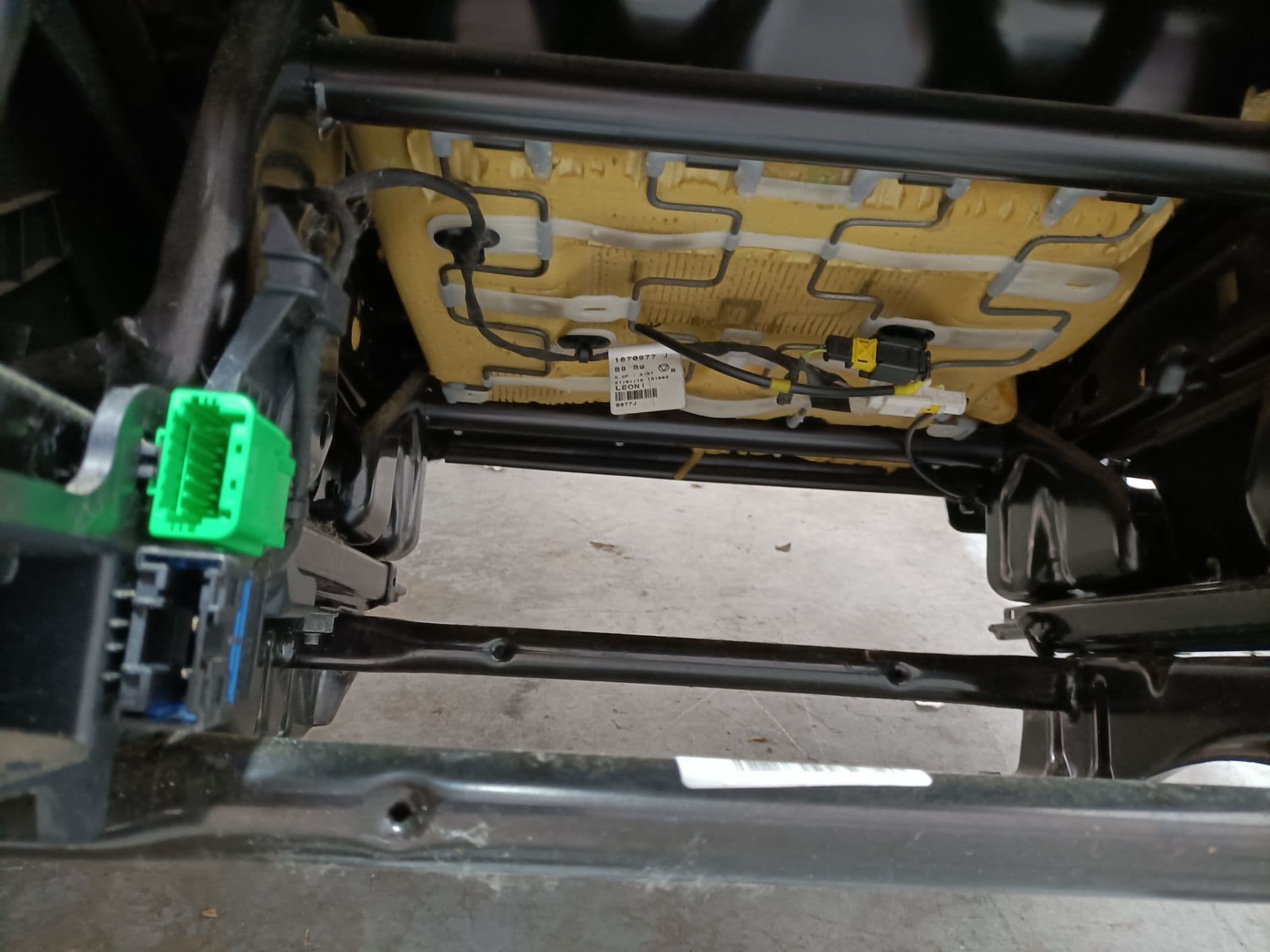 Asiento delantero derecho PEUGEOT PARTNER KOMBI 3