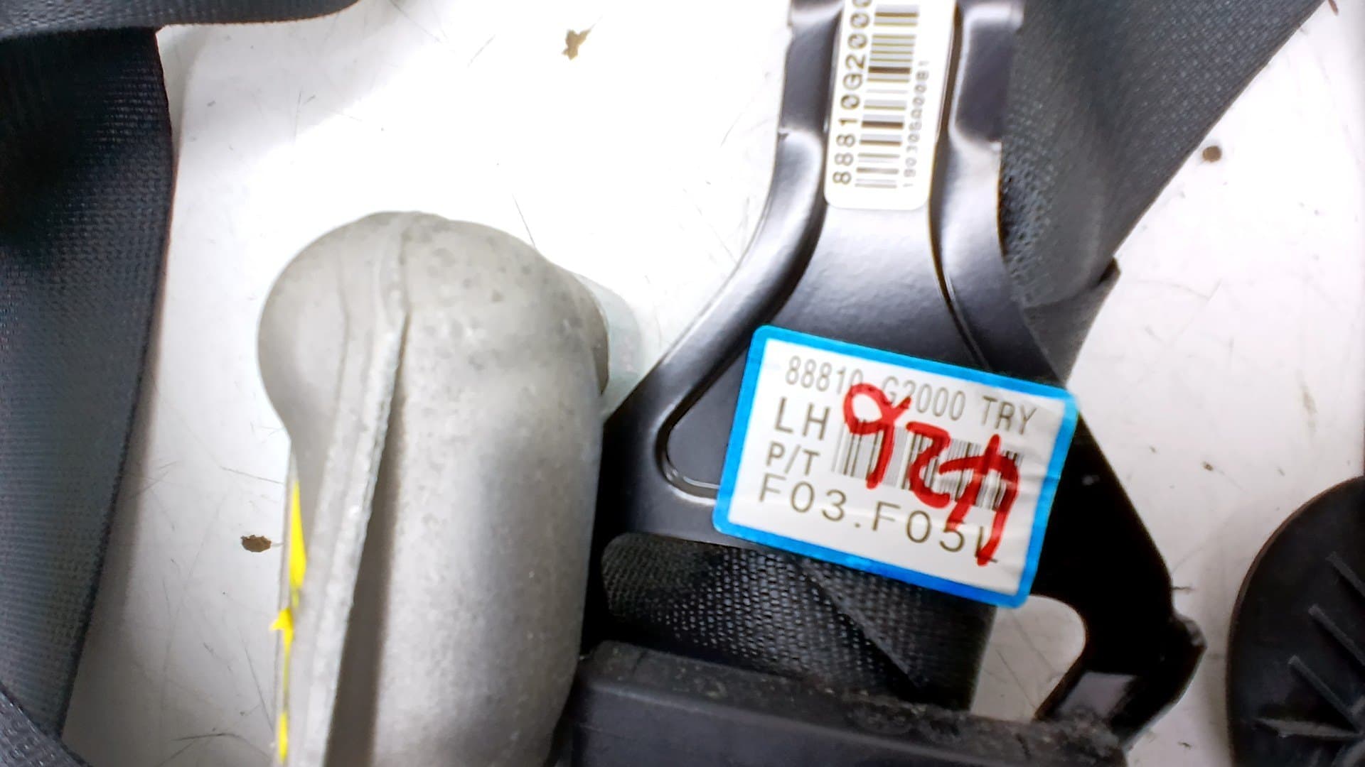 Cinturon seguridad delantero izquierdo HYUNDAI IONIQ 2