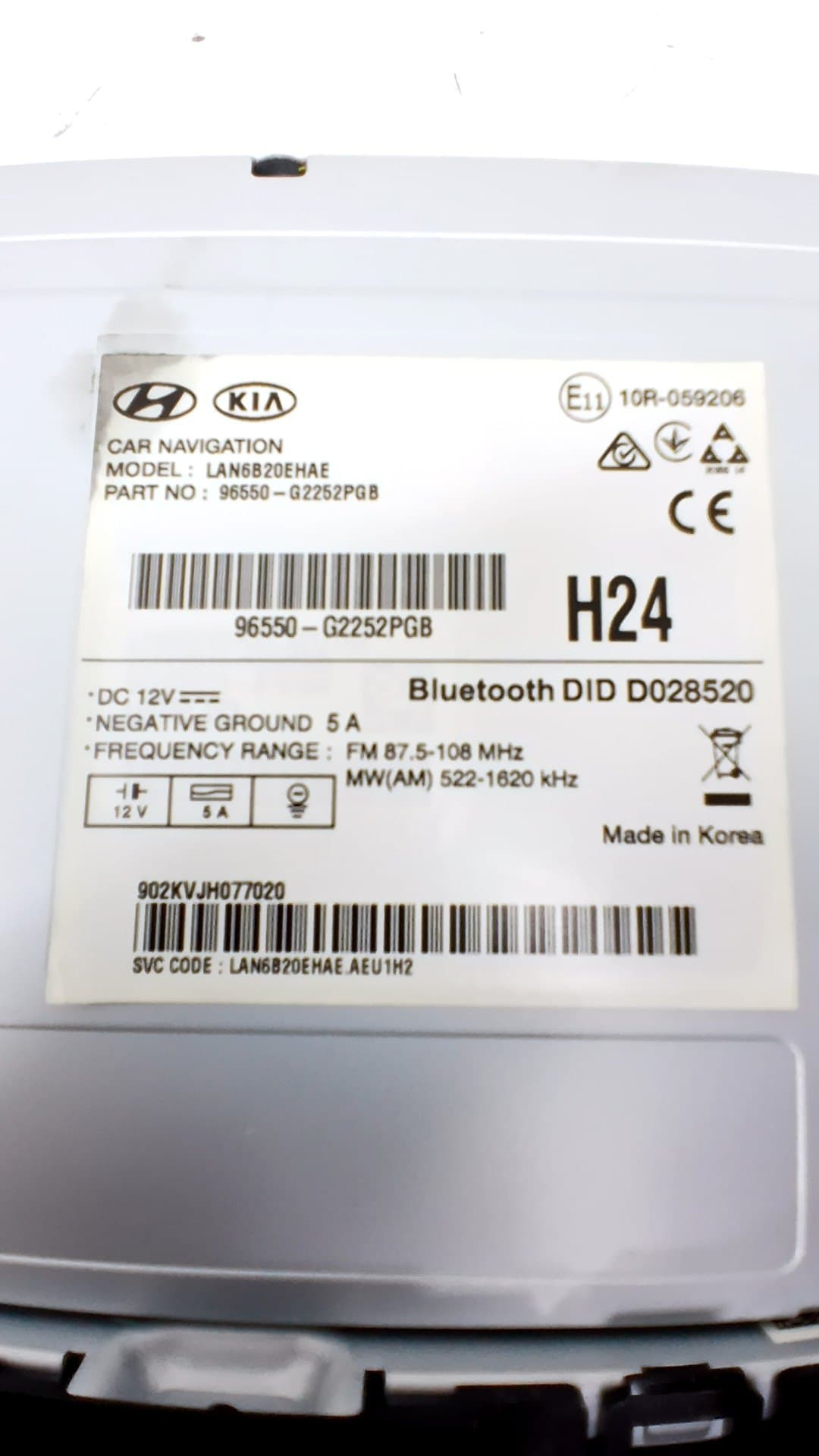 Pantalla multifuncion HYUNDAI IONIQ 3