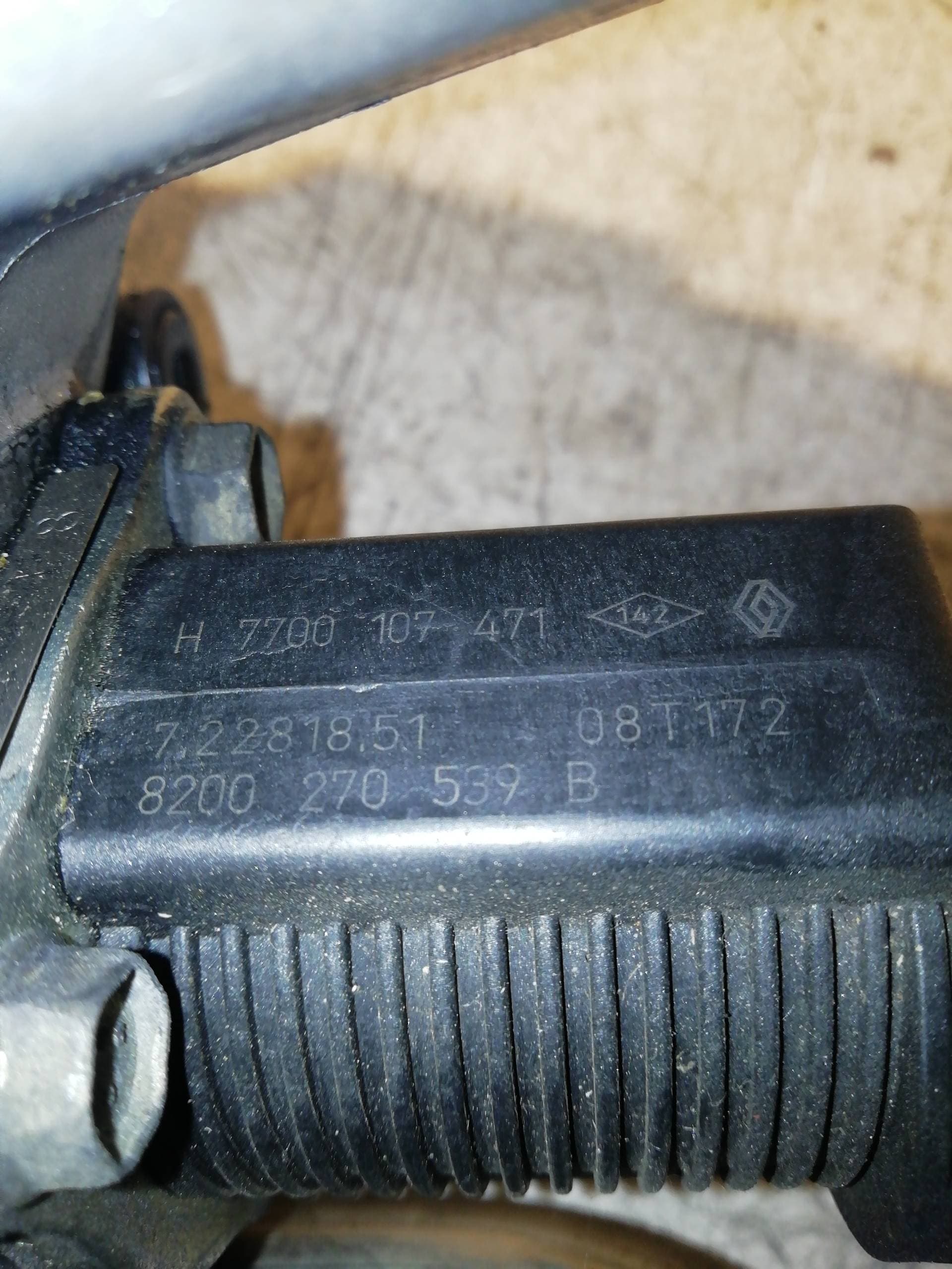 Valvula egr RENAULT VEL SATIS (BJ0) 3