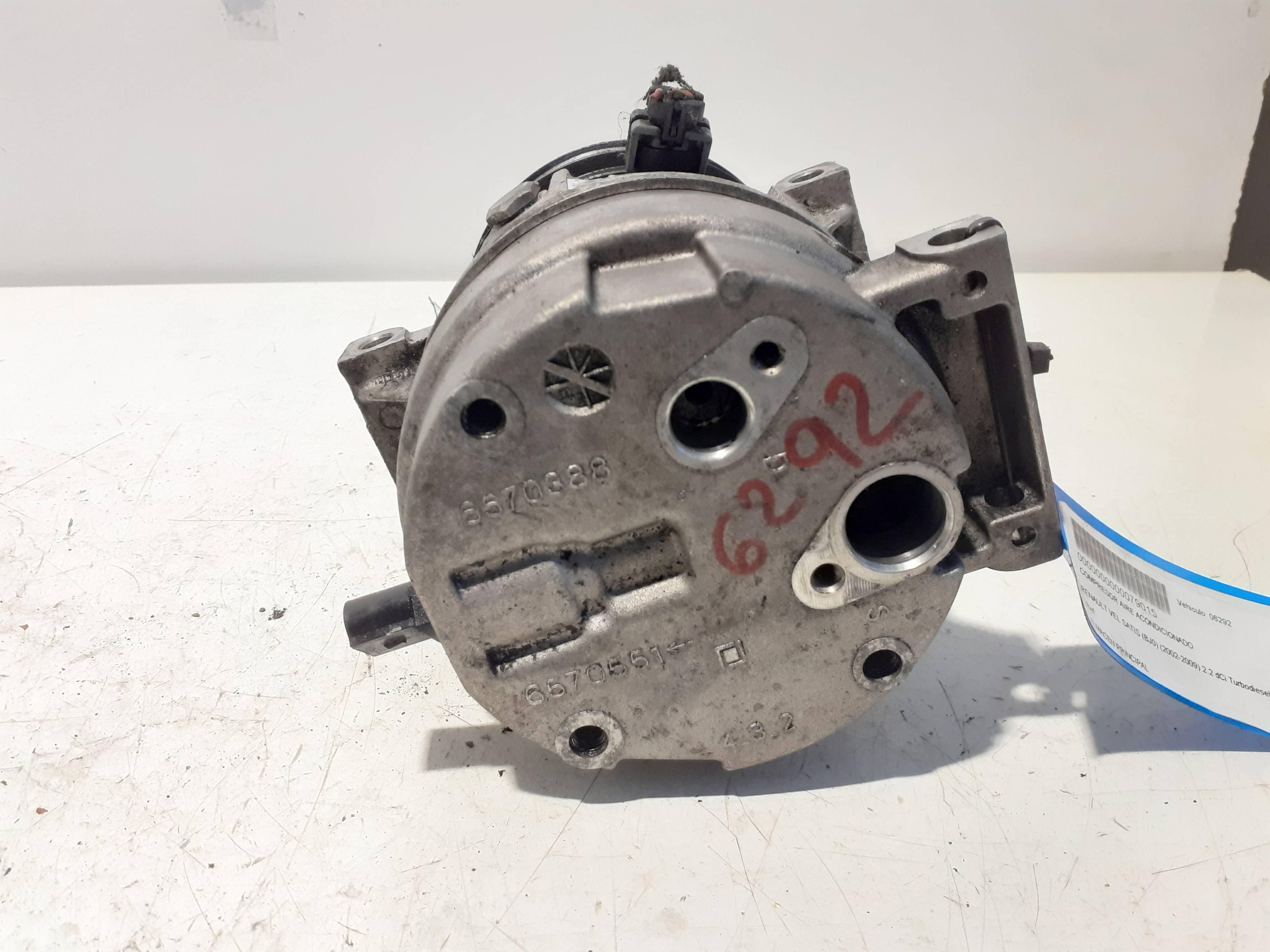 Recambio RENAULT VEL SATIS (BJ0) ref. 8200424250 5