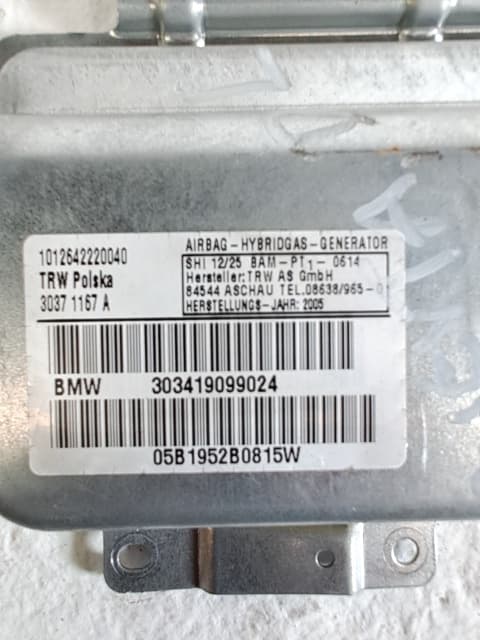 Airbag delantero izquierdo BMW X3 (E83)