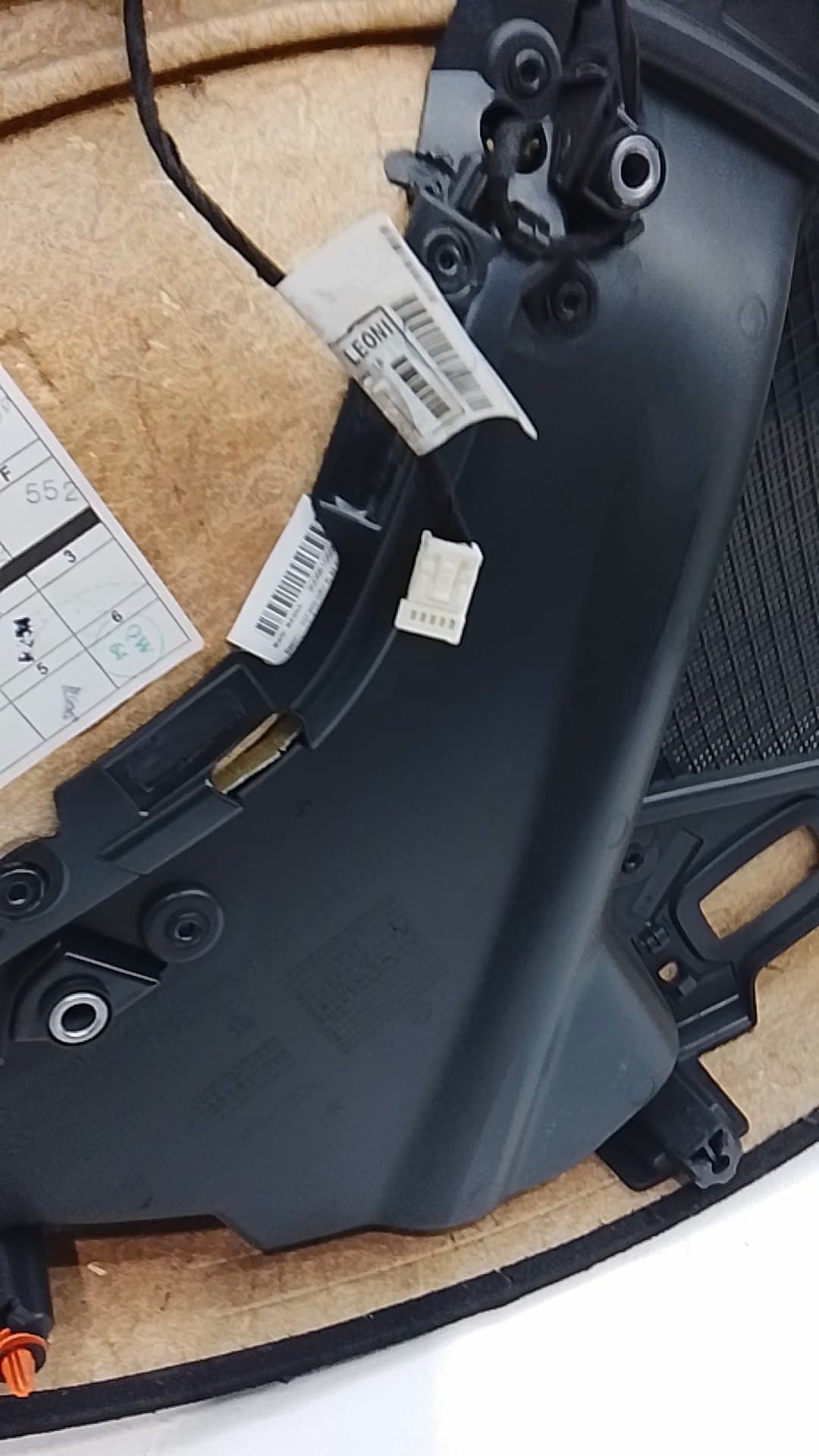 Guarnecido puerta trasera derecha MERCEDES-BENZ CLASE A (W169) 2
