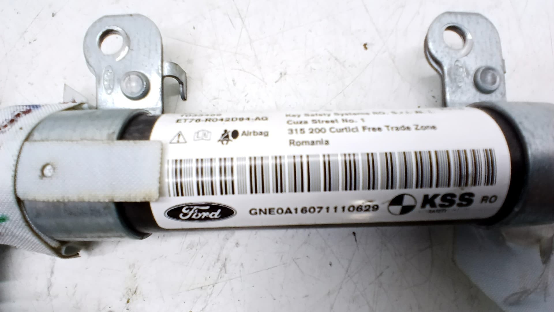 Airbag cortina delantero derecho FORD TRANSIT COURIER 2
