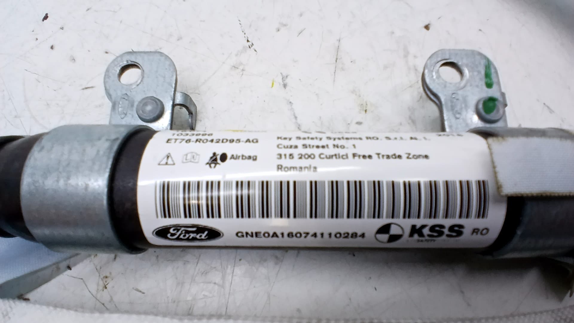 Airbag cortina delantero izquierdo FORD TRANSIT COURIER 2