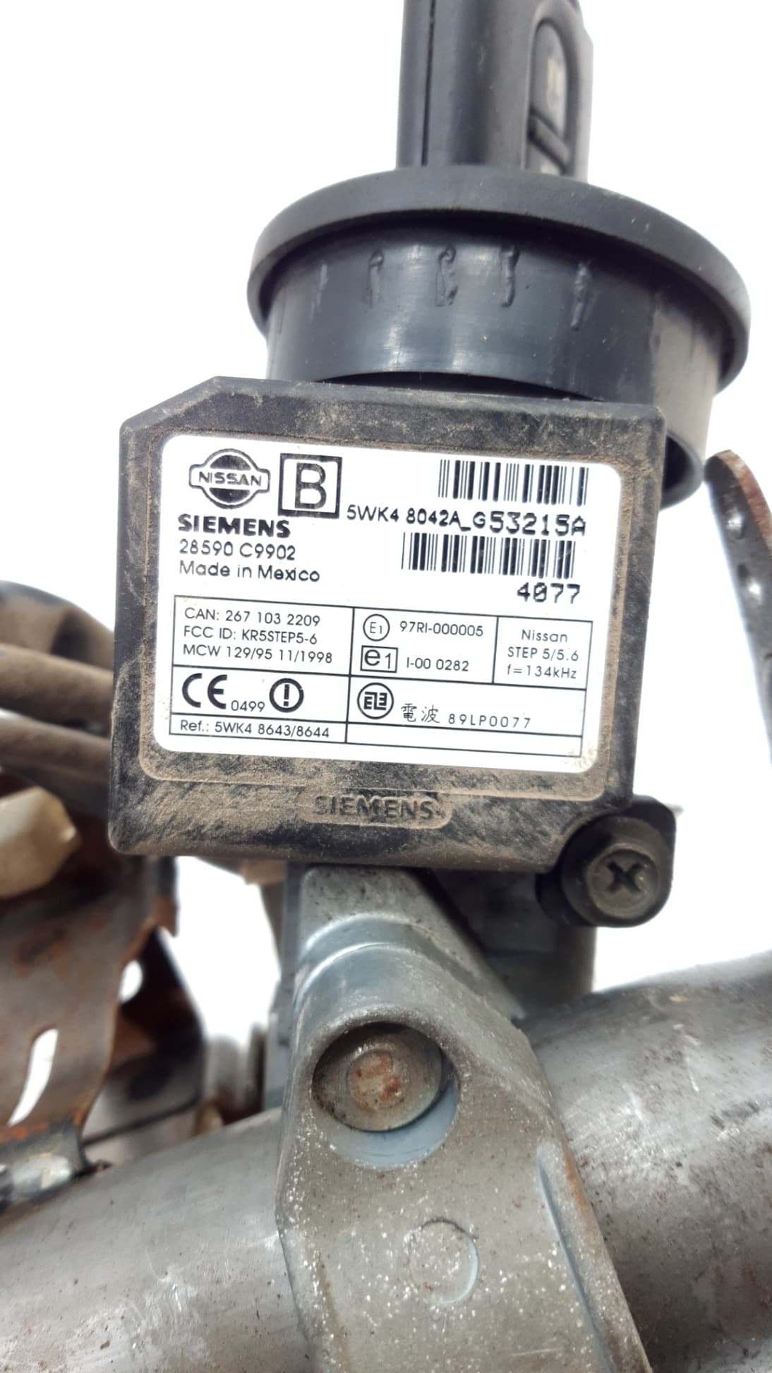 Columna direccion NISSAN X-TRAIL (T30) 2