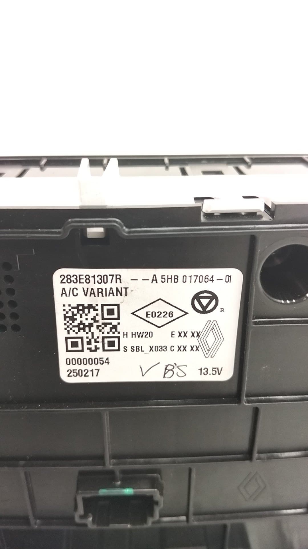 Mando climatizador DACIA SPRING 3