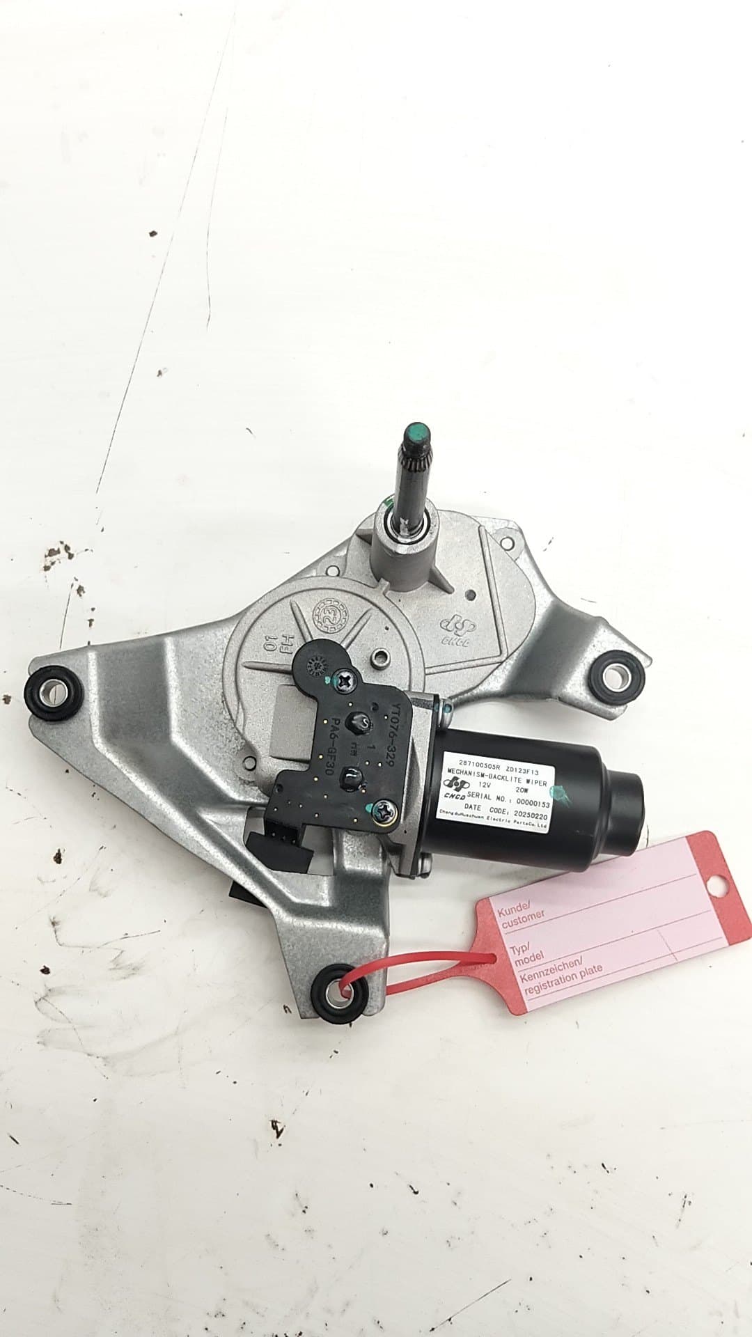 Motor limpia trasero DACIA SPRING