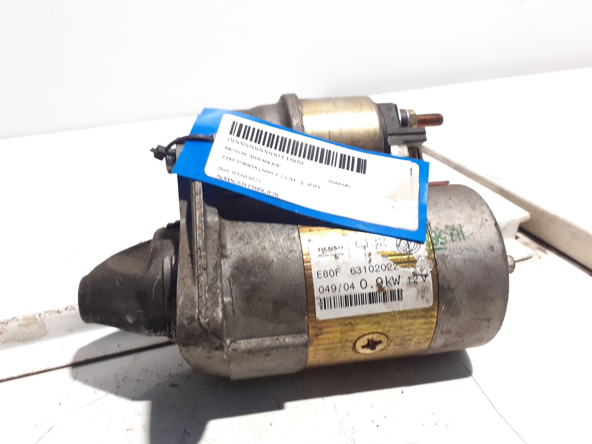 Motor arranque FIAT PANDA (169)
