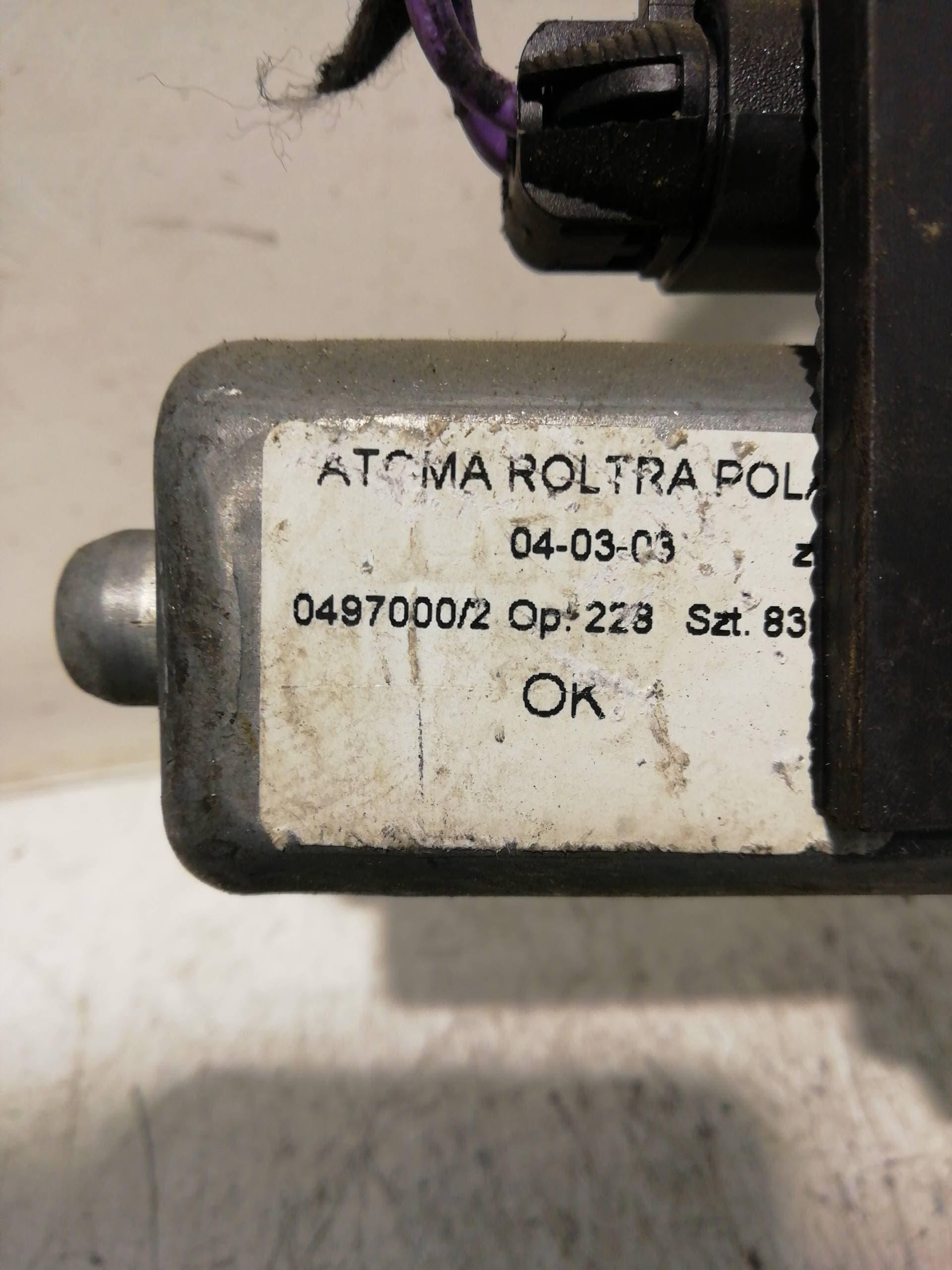 Elevalunas delantero derecho FIAT PANDA (169) 3