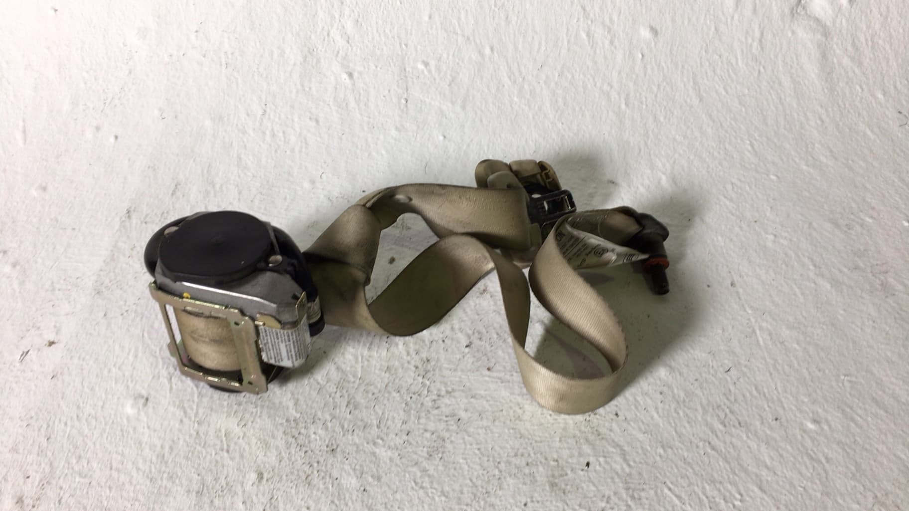 Cinturon seguridad delantero derecho SSANGYONG REXTON 2