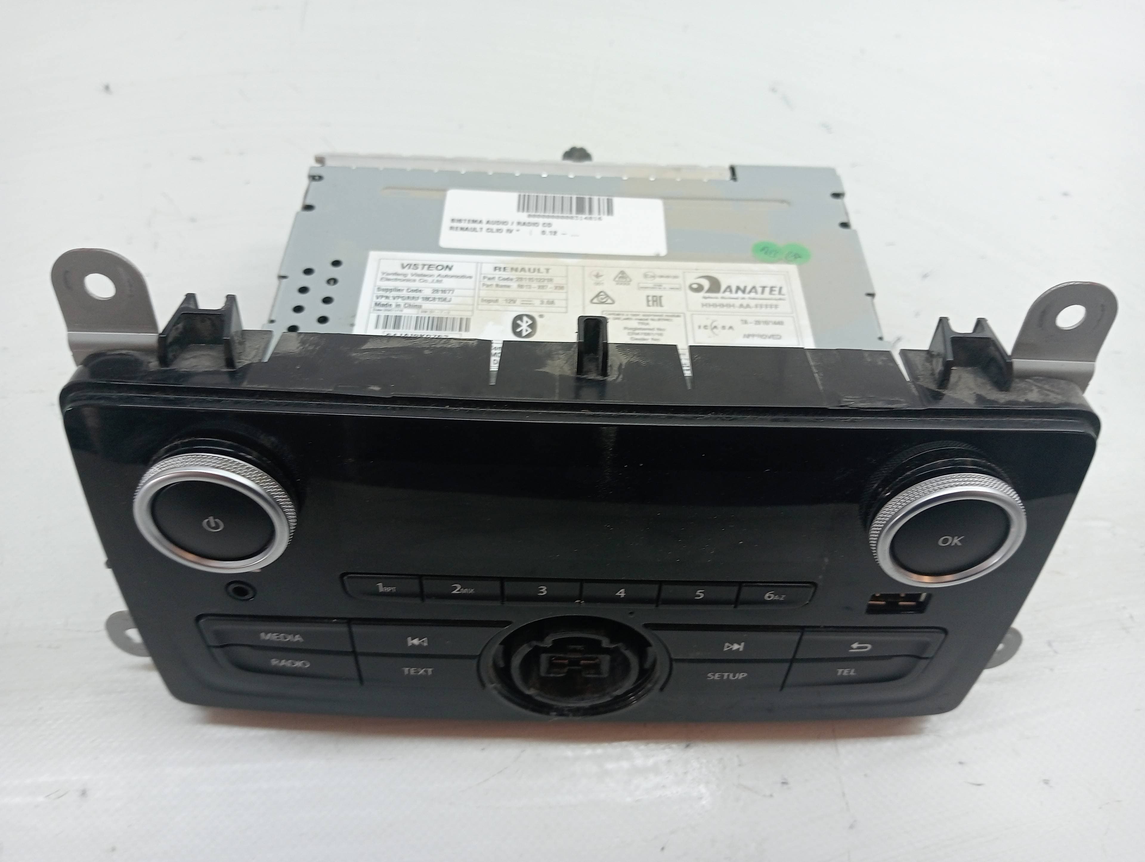 Sistema audio / radio cd RENAULT CLIO IV