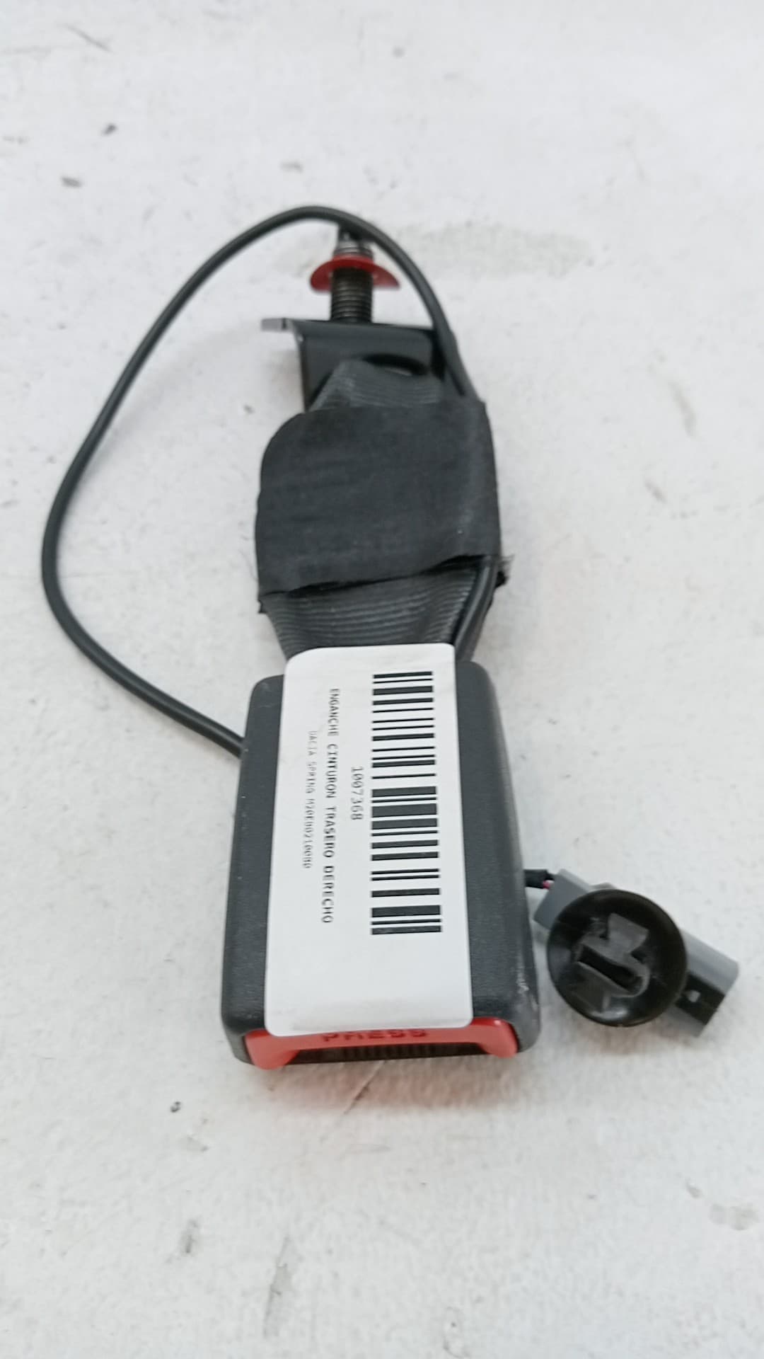 Enganche cinturon trasero derecho DACIA SPRING