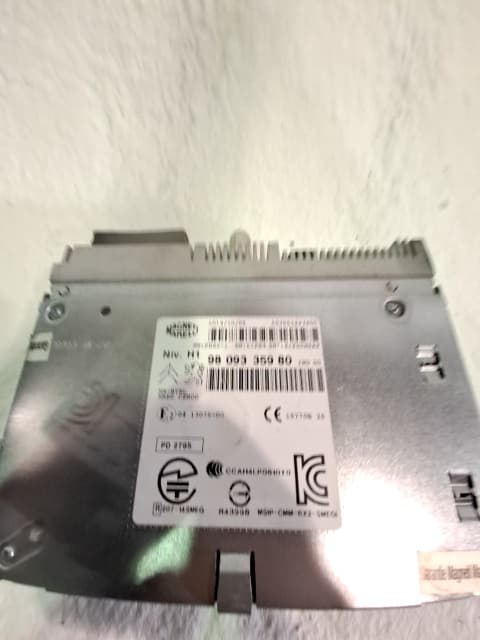 Sistema audio / radio cd PEUGEOT 308 3