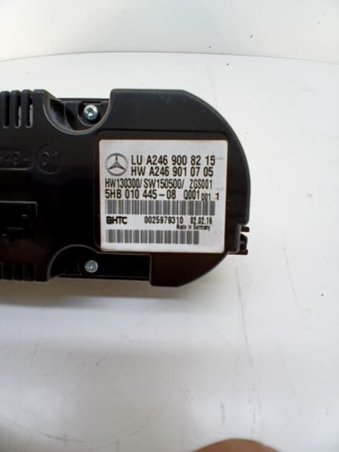 Mando climatizador MERCEDES-BENZ CLASE CLA (W117) 3