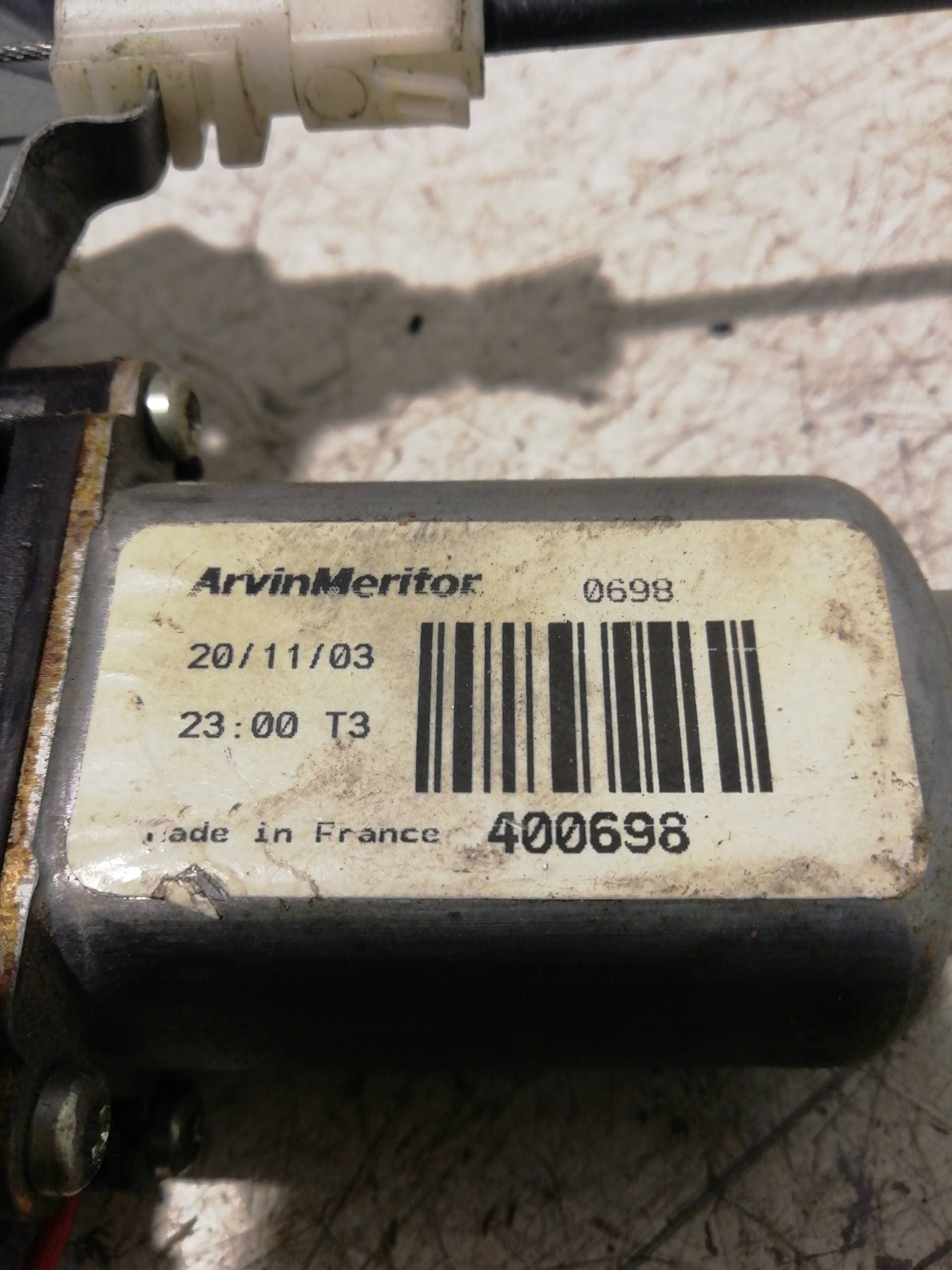 Motor elevalunas delantero derecho NISSAN ALMERA (N16/E) 2