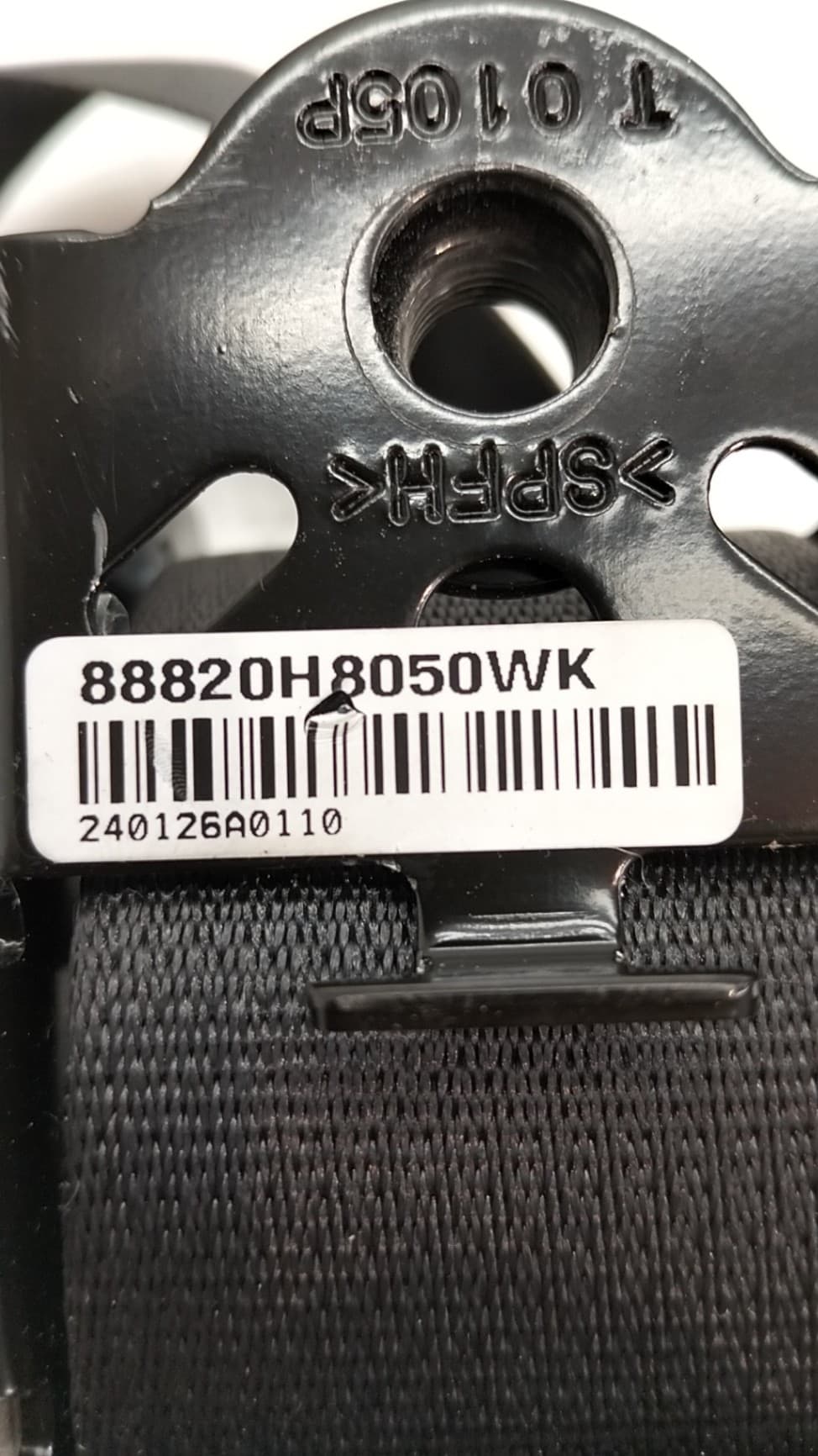 Cinturon seguridad delantero derecho KIA STONIC 3