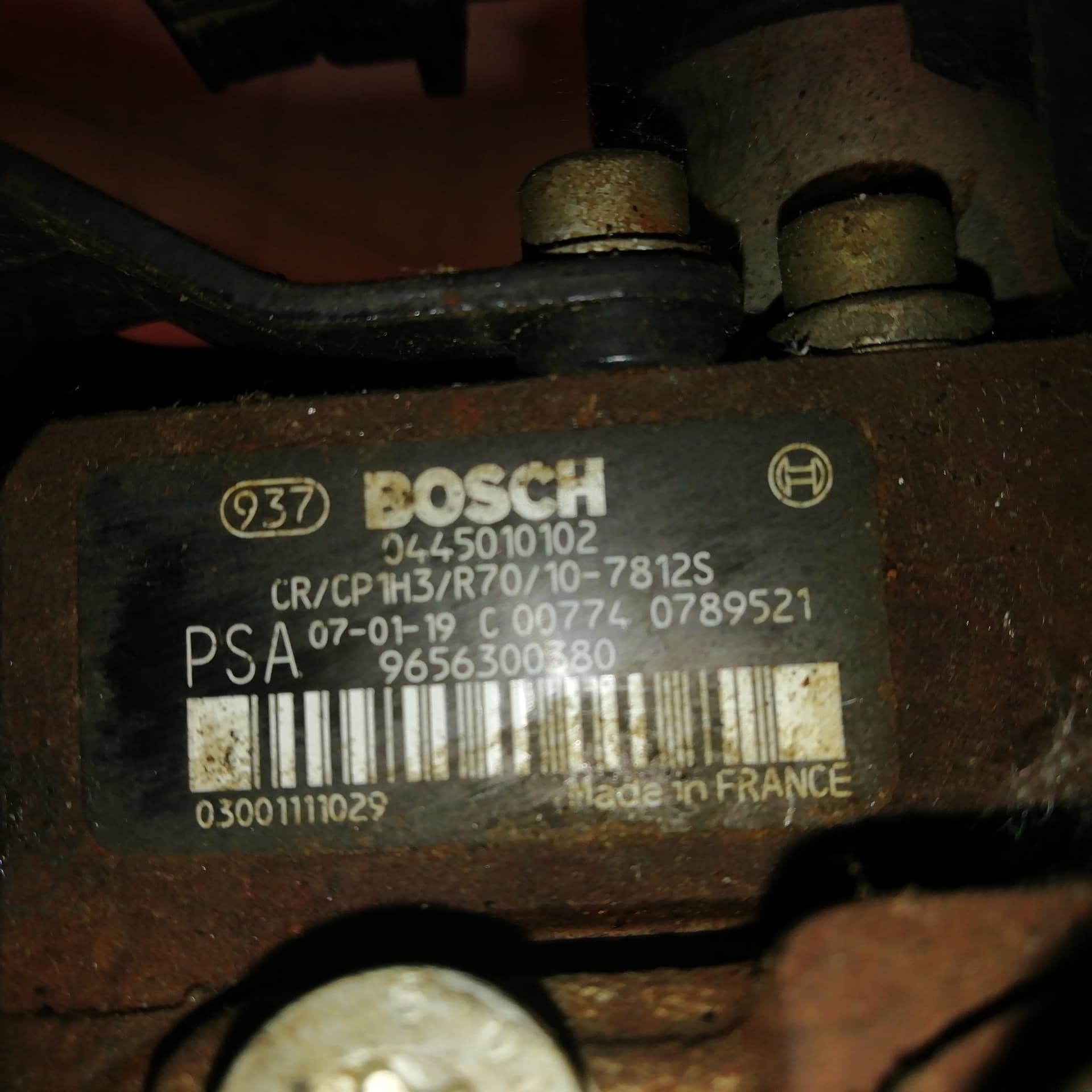 Bomba inyeccion CITROEN BERLINGO STATION WAGON 2