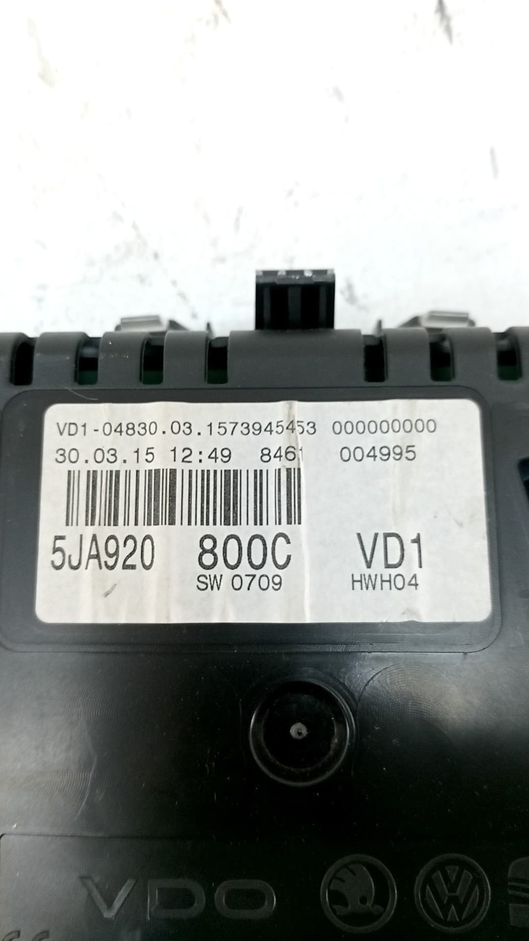Cuadro instrumentos SKODA RAPID 2